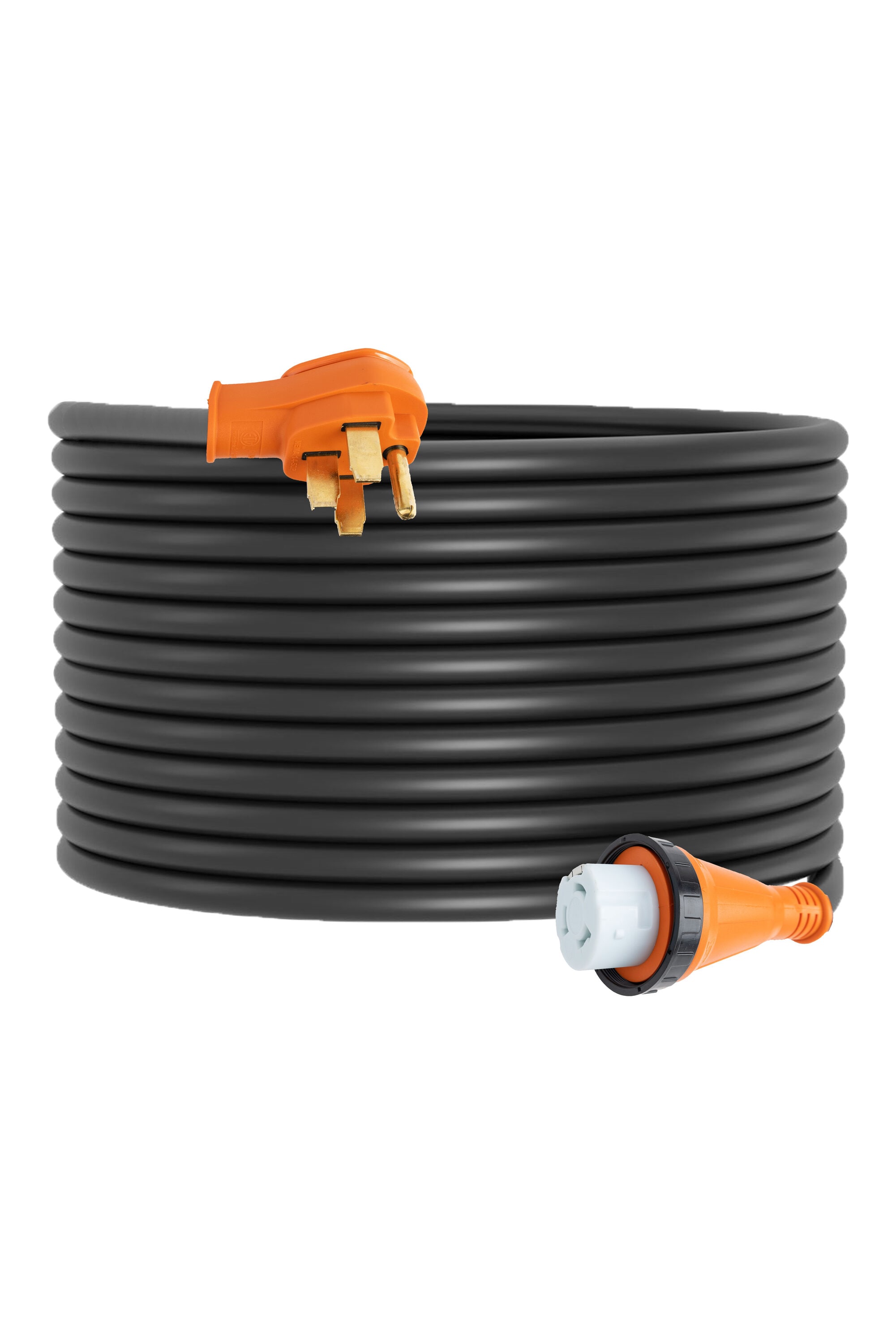 POWER SENTRY 30-ft 10 / 3 Heavy Duty 3 Prong ORANGE/BLACK Outdoor Extension Power Cord