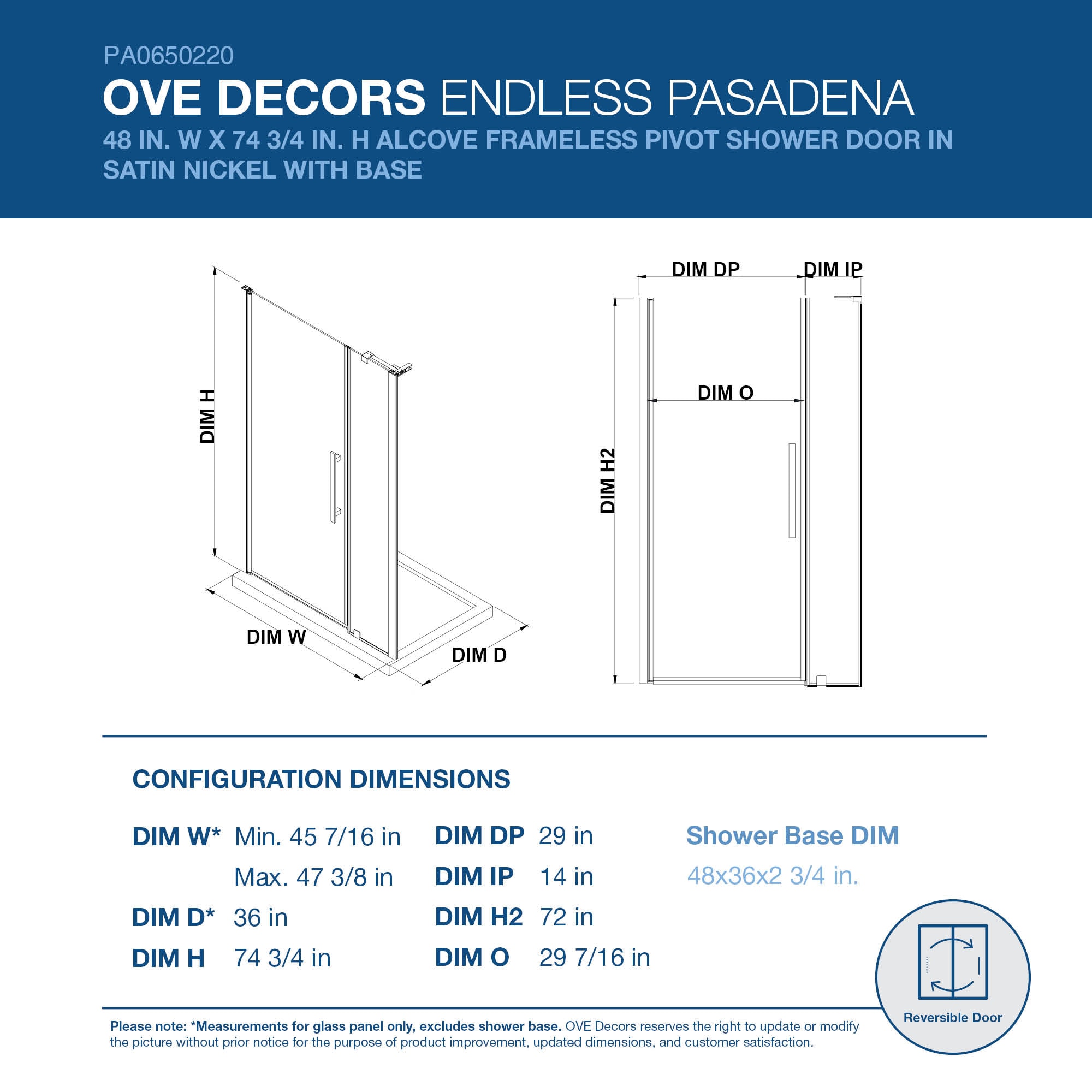 OVE Decors 828796062985 Alcove-Shower-Kit - View #2