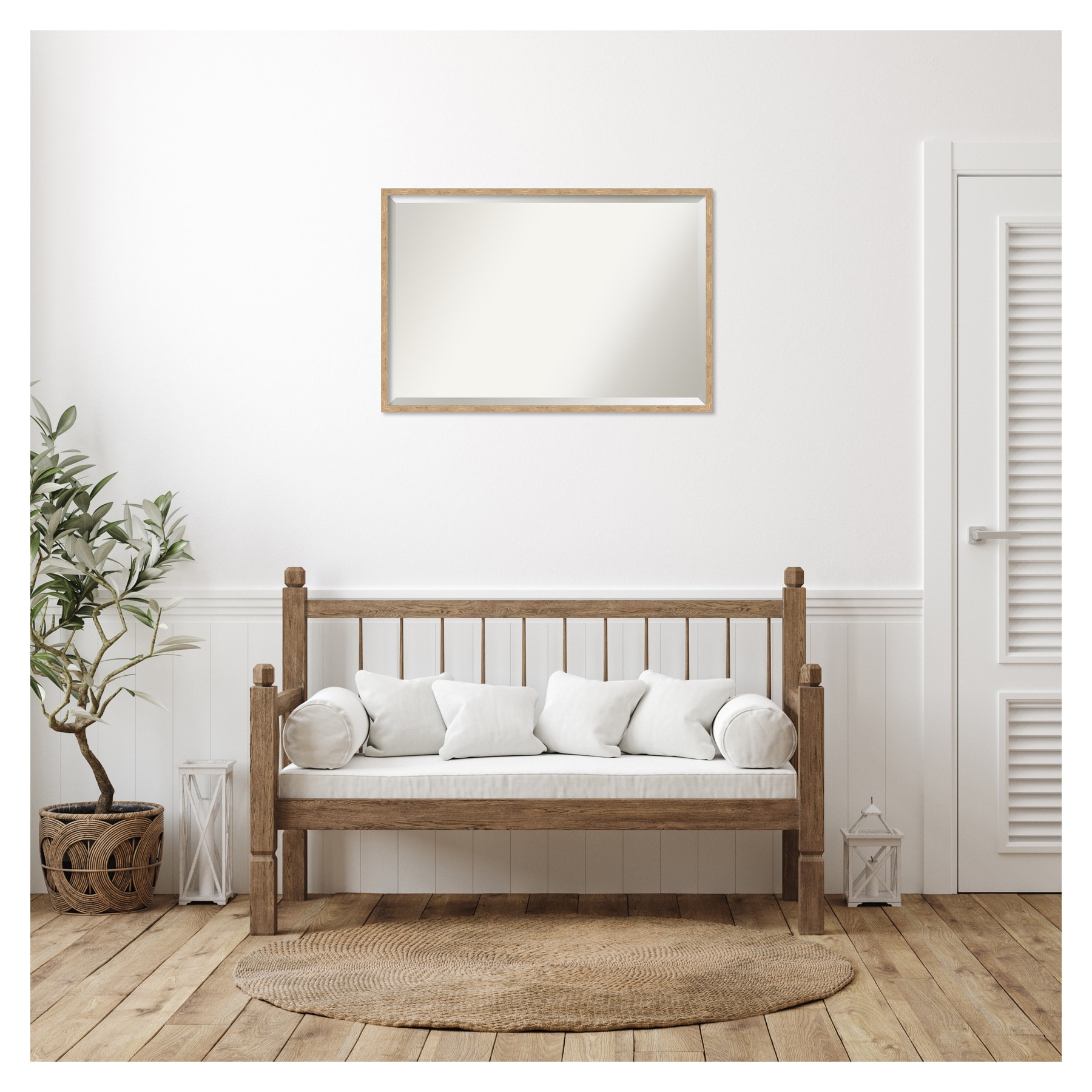 Amanti Art Imprint Light Bronze Frame 37-in W x 25-in H Rectangle Salon ...