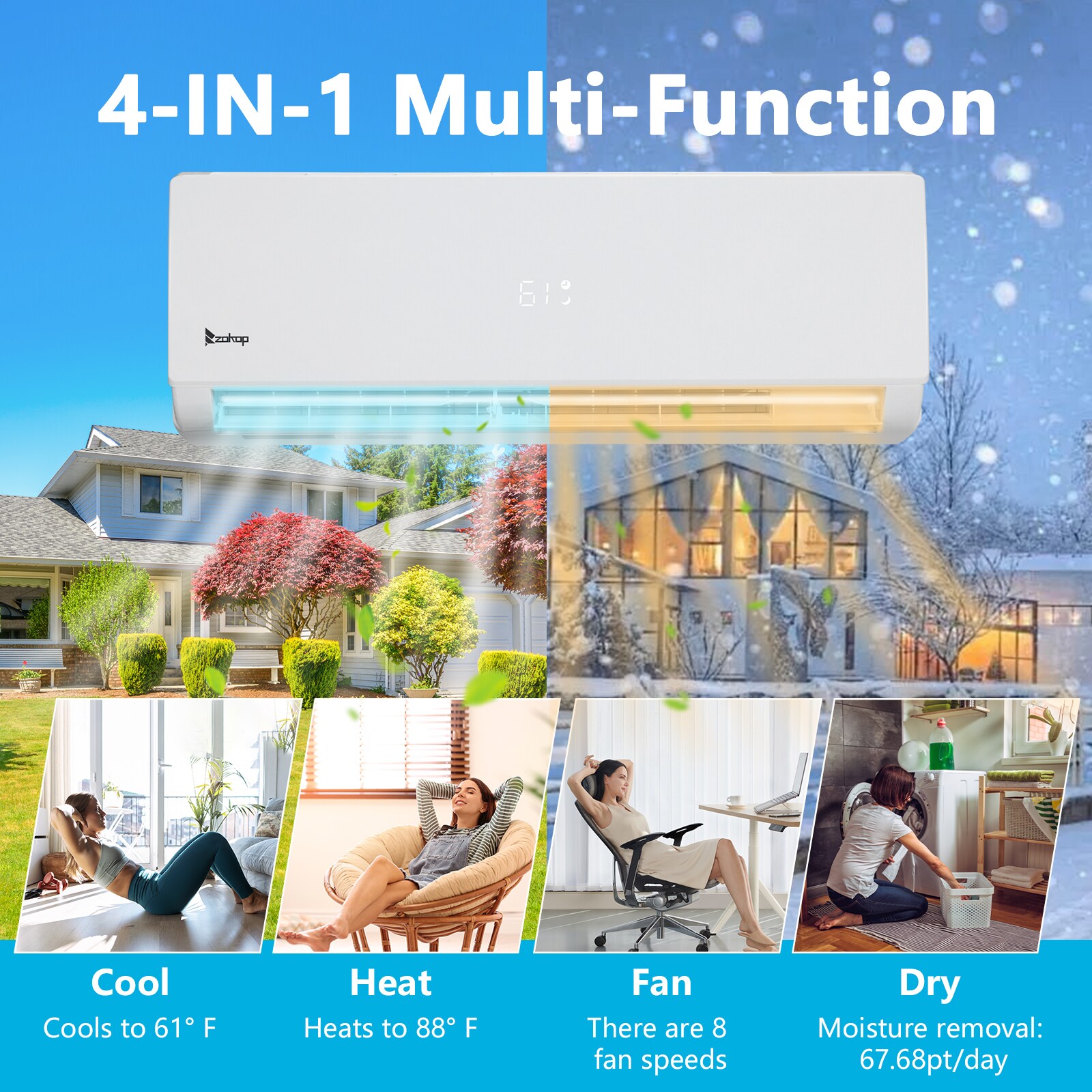 Winado 958238331581 Ductless-Mini-Splits - View #2