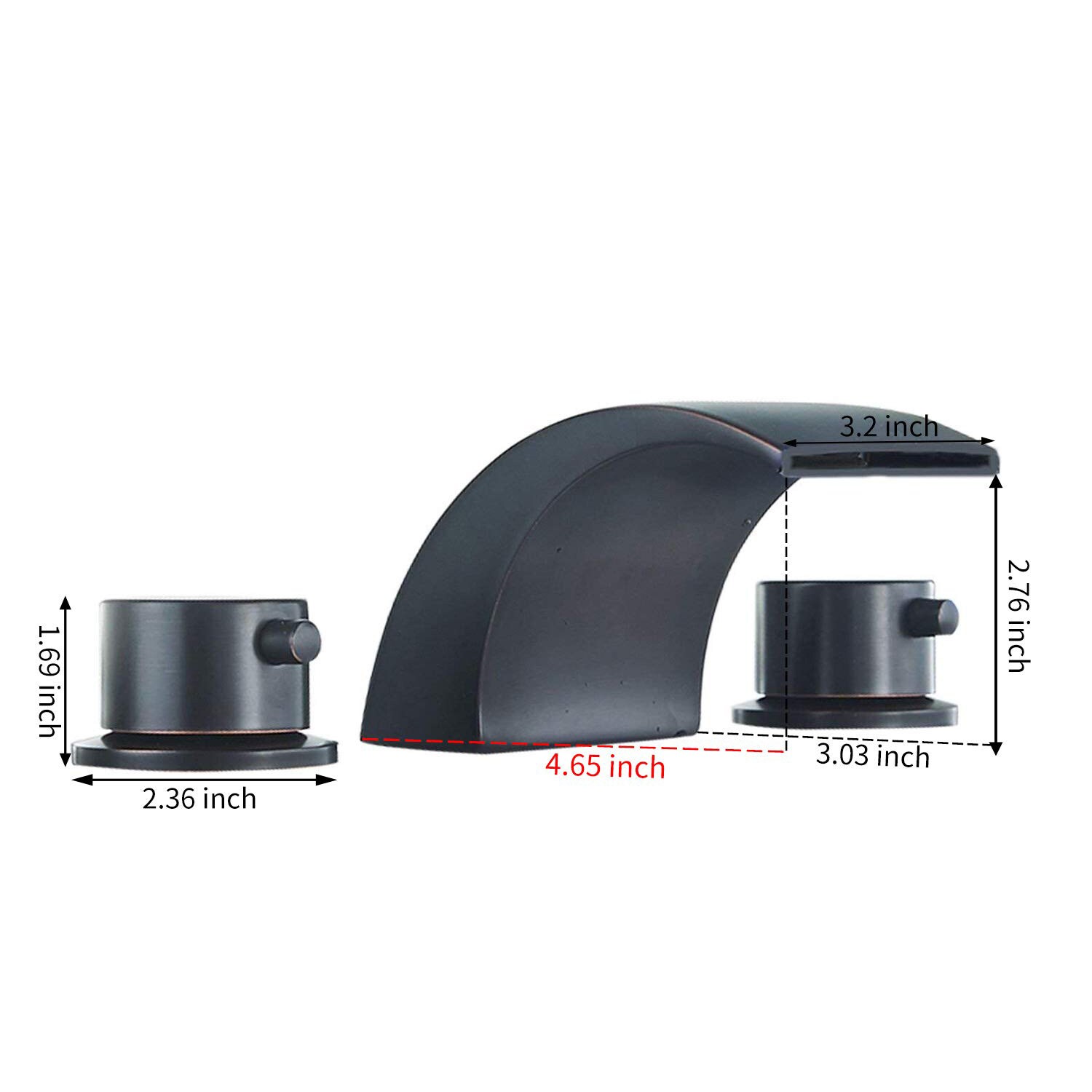 WELLFOR QJ-K-101233N Lavatory-Faucets - View #4
