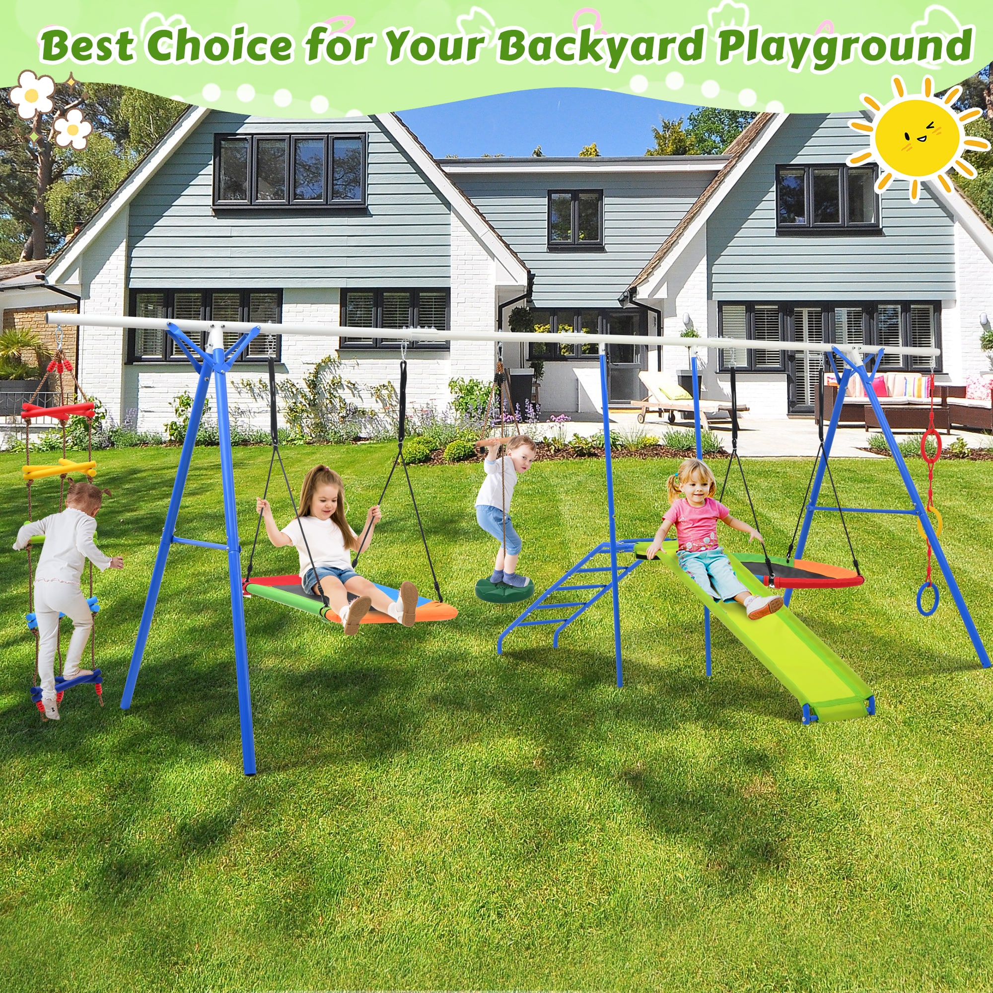 Siavonce XH62AAP Playset-Swings - View #4