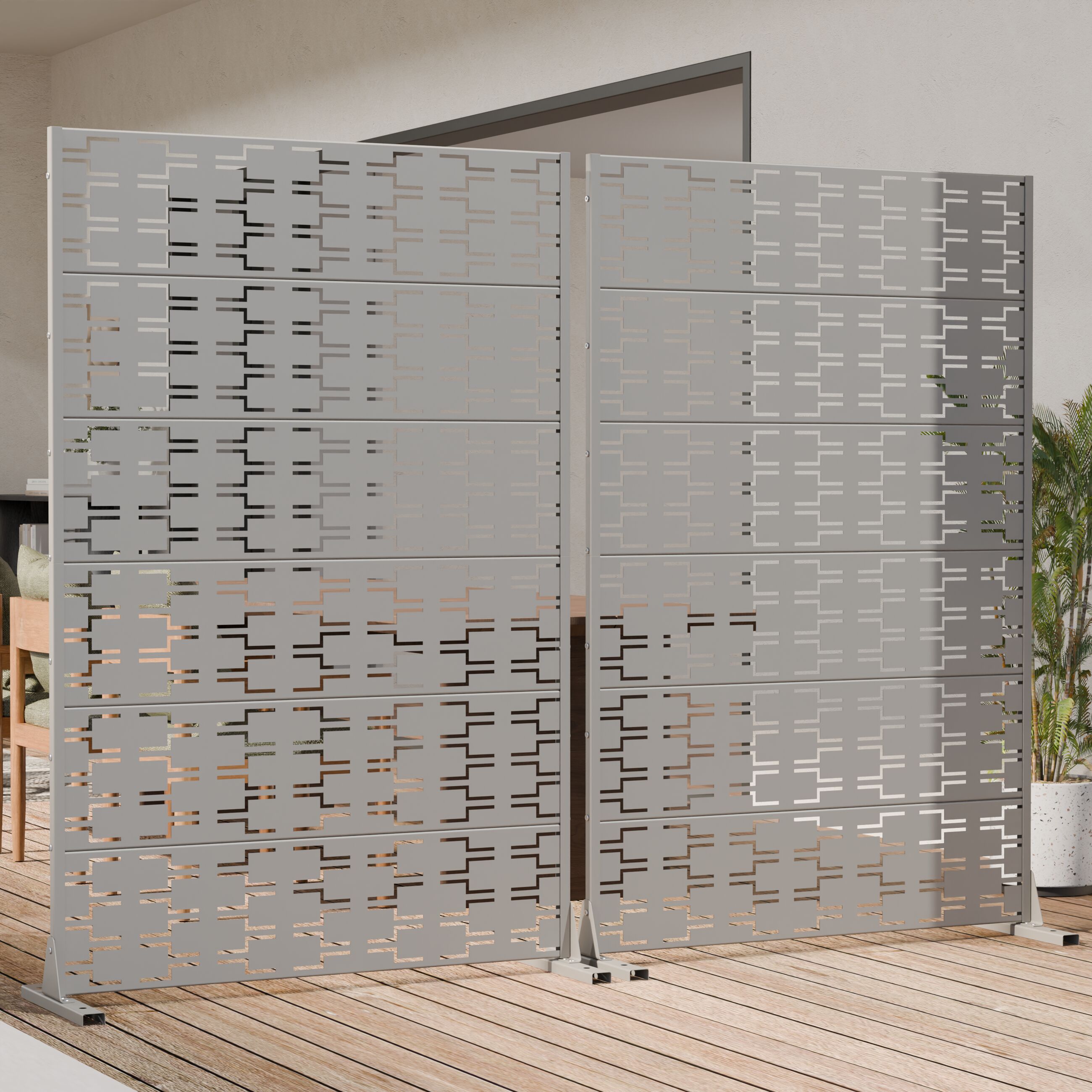Wooakway L20609-604A38 Outdoor-Privacy-Screen - View #4