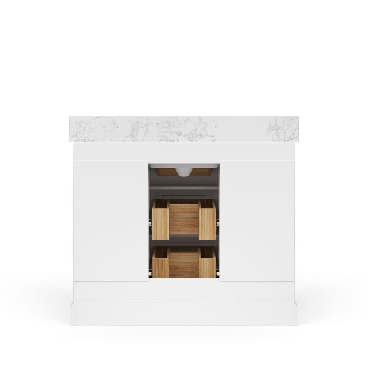 allen + roth LWS42TSVW Bath-Vanity-Combo - View #8