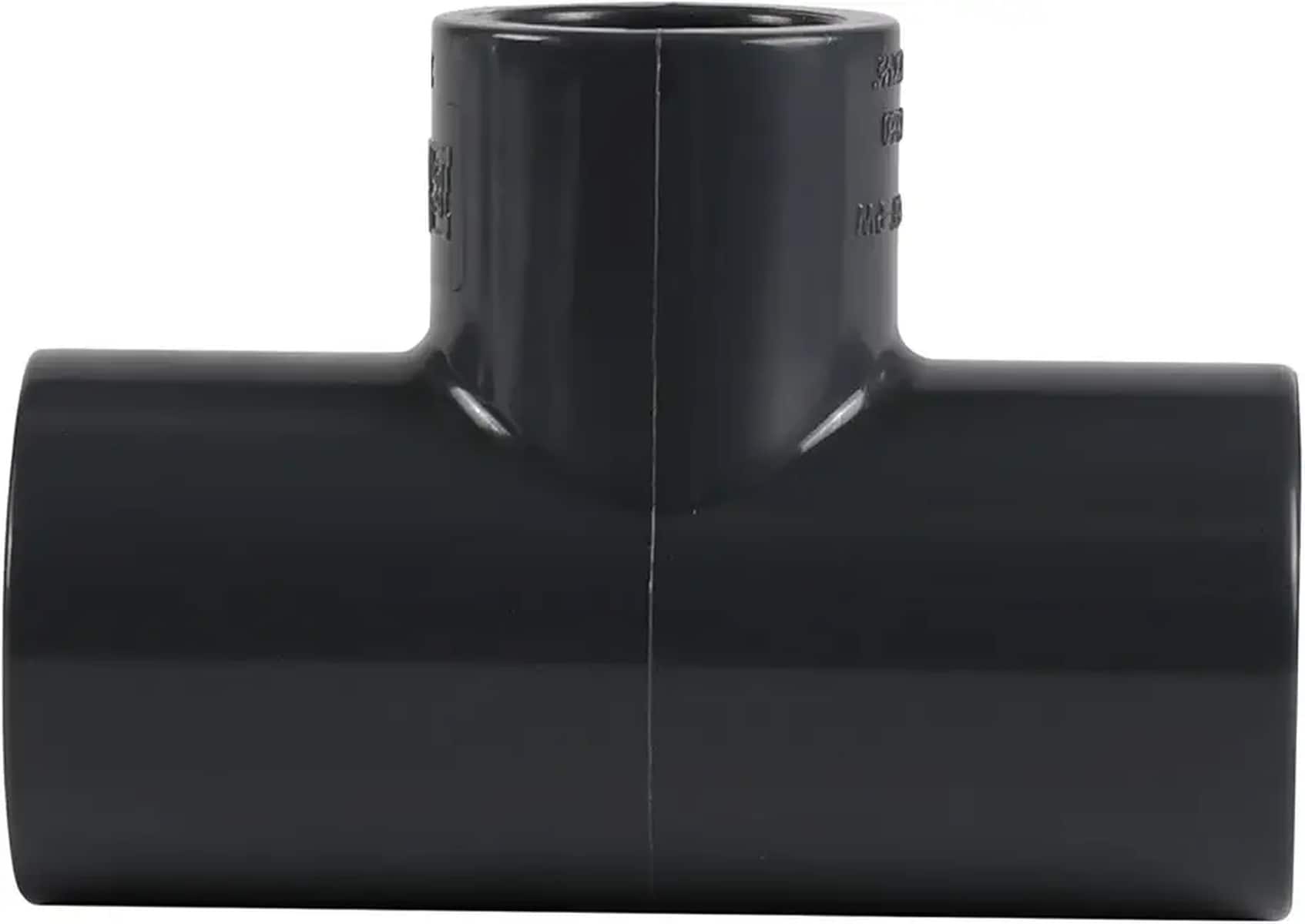 EFIELD  5-Pack Sch 80 PVC 1-1/2 inch x 1-1/2 inch x 1/2 inch Reducing Tee SOC x SOC x SOC For High Pressure Applications