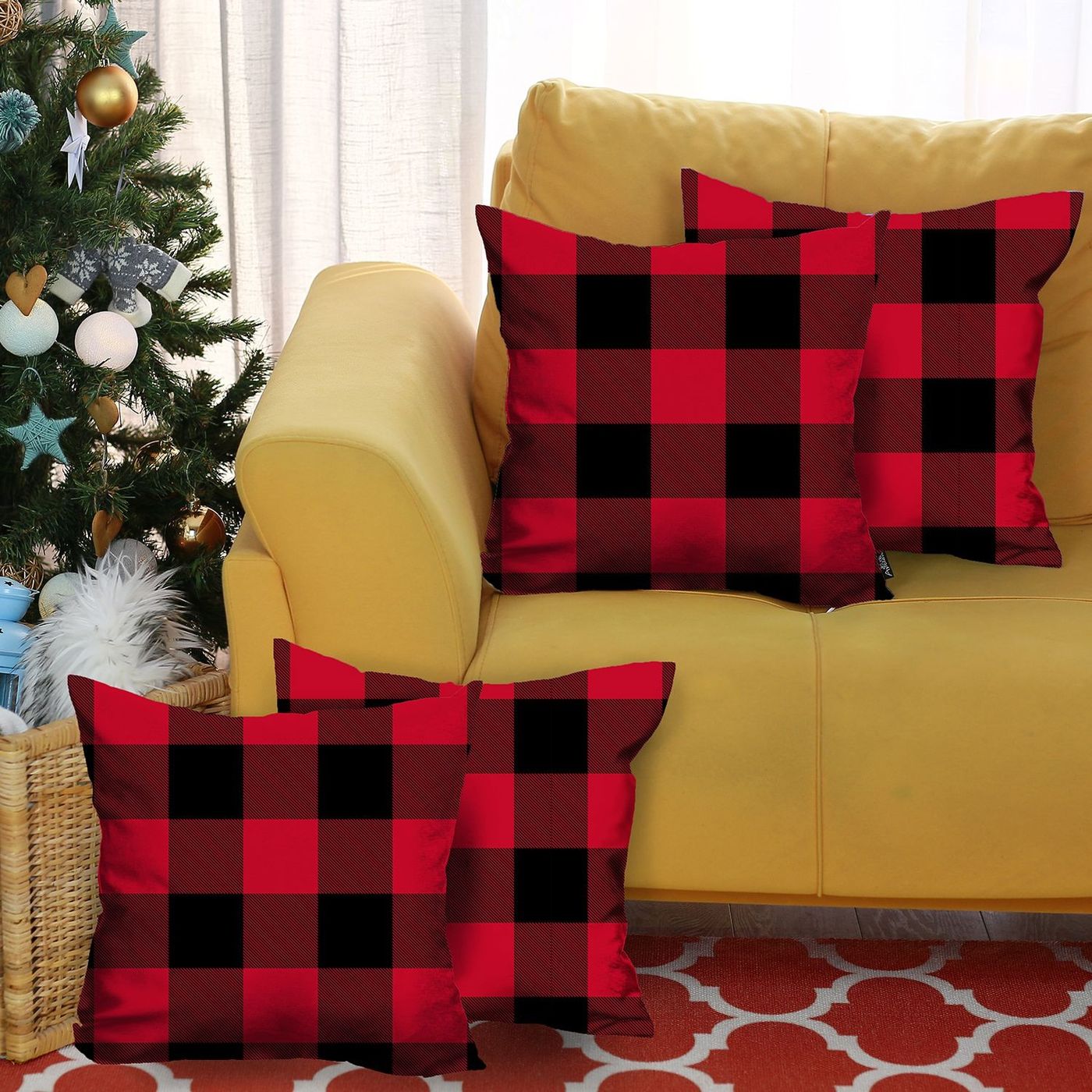 Lowe's christmas online pillows