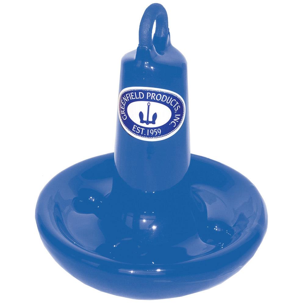 Greenfield Products 510-R Vinyl Coated Mushroom Anchor- Royal Blue, 10 lb.