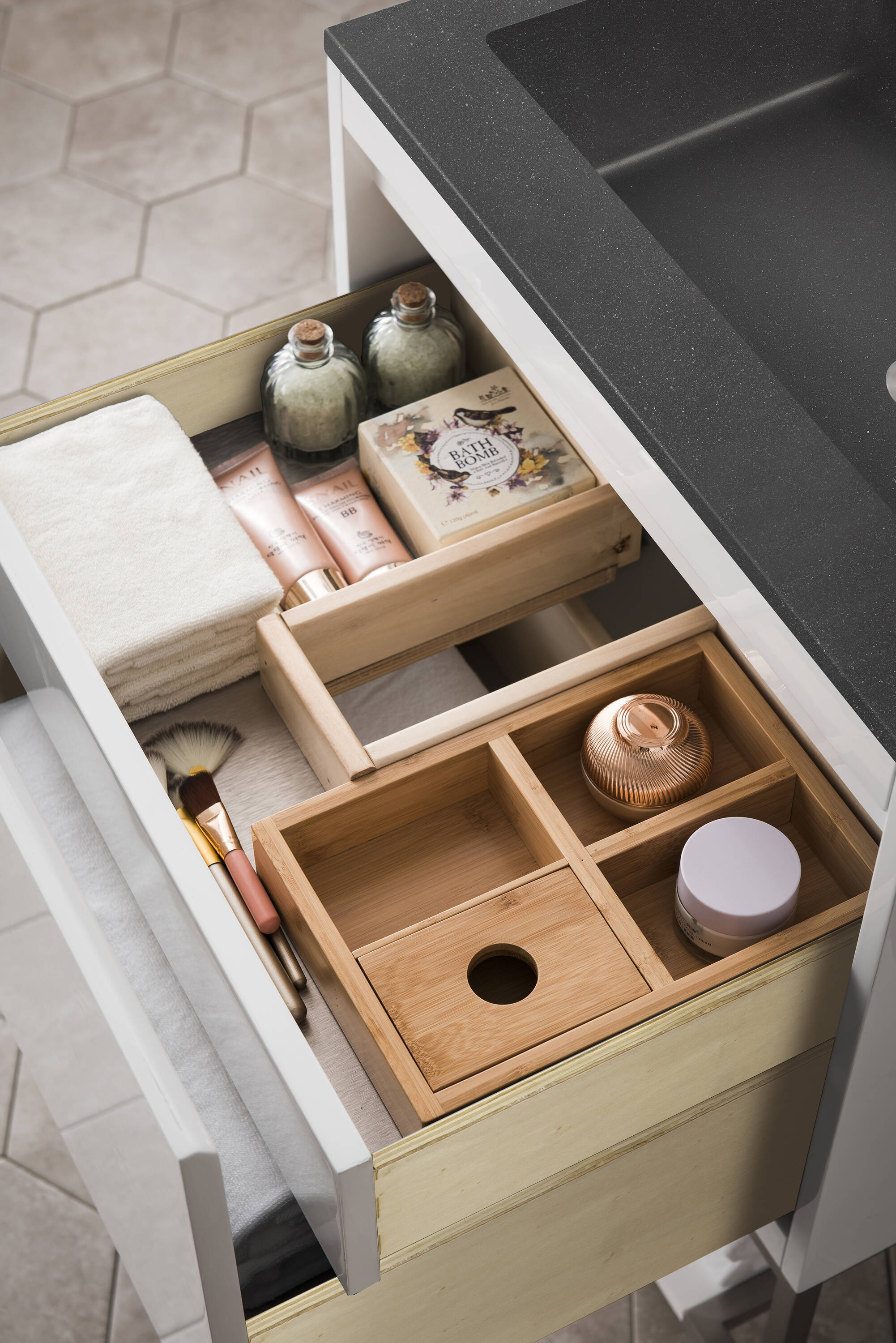 James Martin Vanities 805-V23.6-GW-MB-CH Bath-Vanity-Combo - View #8