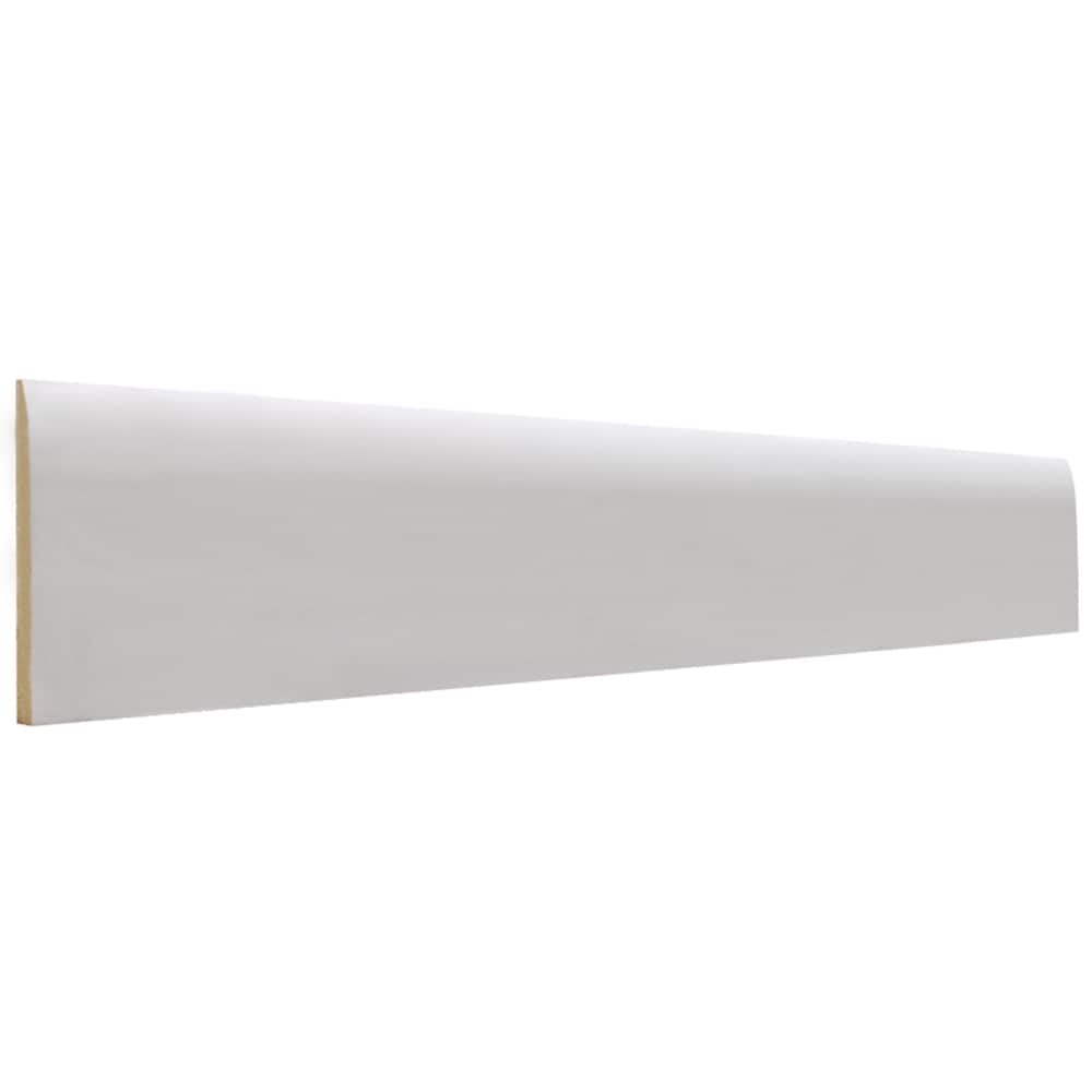 RELIABILT SAN3 8FJPMD 7/16-in x 3-in x 8-ft Craftsman Painted Wood SAN3 Baseboard Moulding