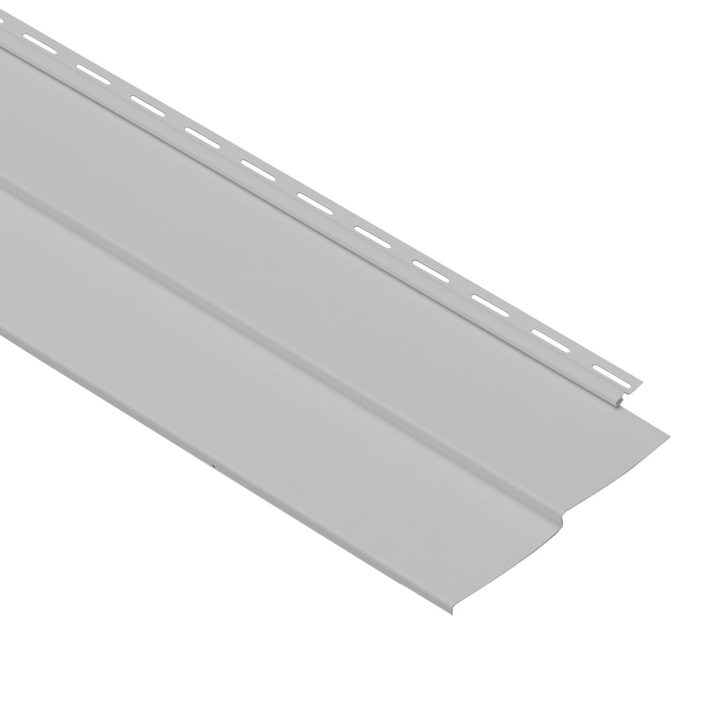 Georgia-Pacific 606401A Forest Ridge Double 4-in Traditional Flint Vinyl Siding Panel 8.0-in x 150.0-in 8.33-sq ft /piece
