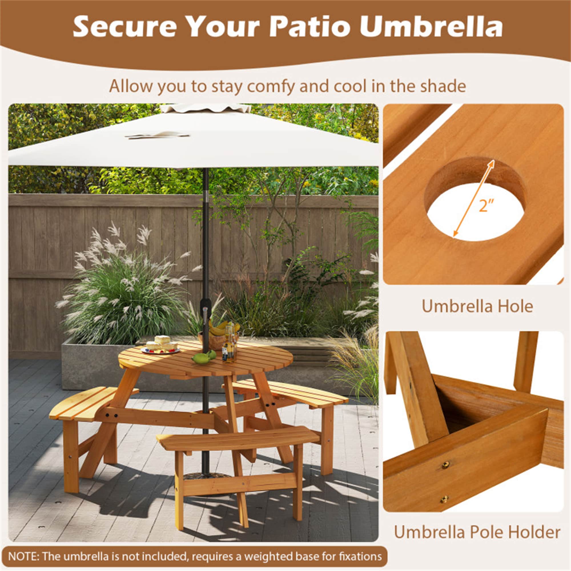 BABOOM BOM-P185172-OR Picnic-Tables - View #8