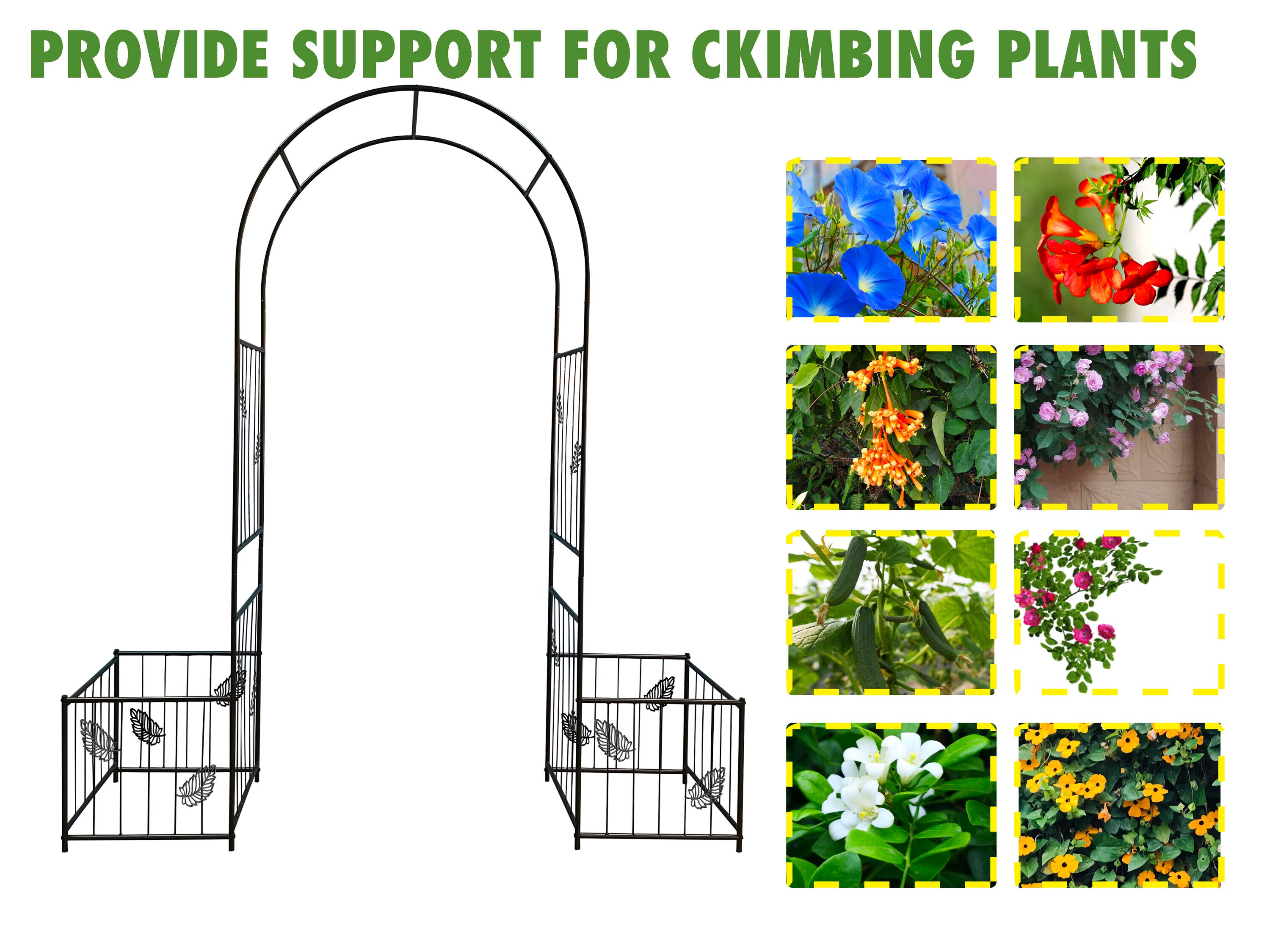 Kahomvis WS-QPT2-045 Garden-Trellis - View #4