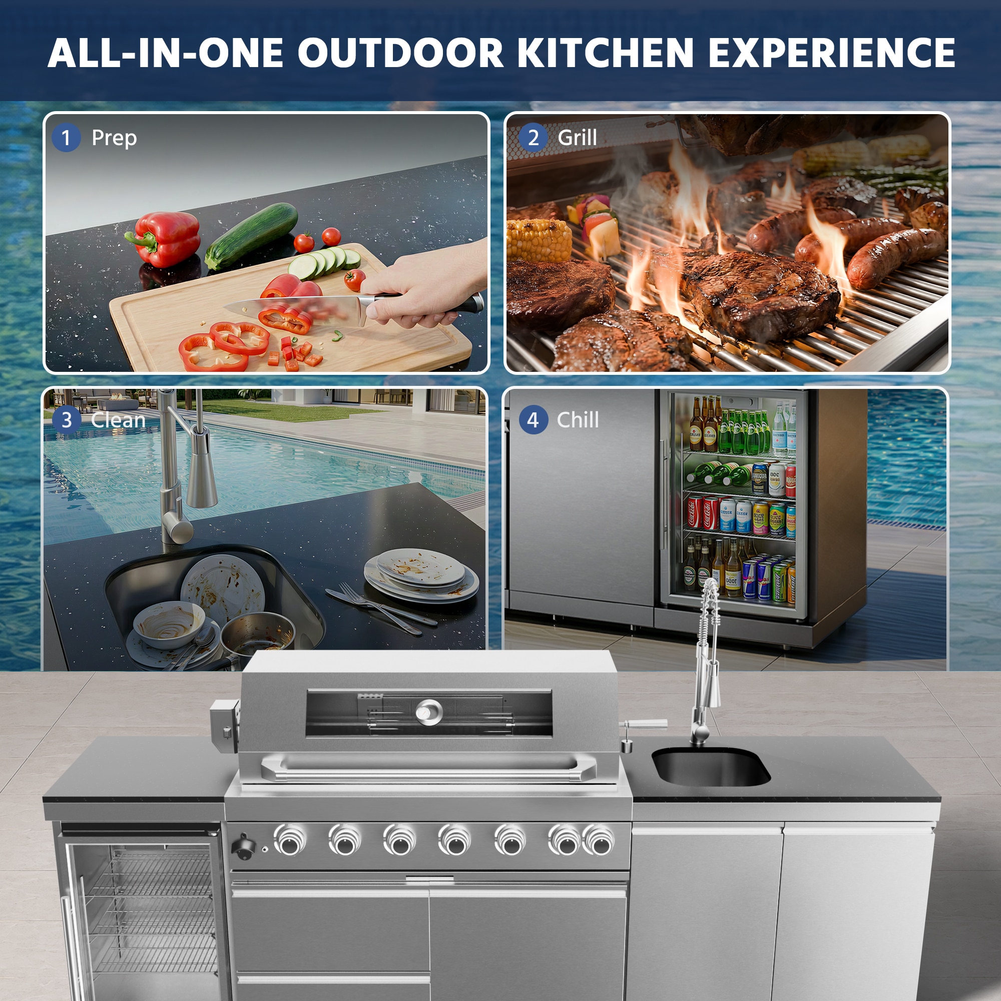 ES-DIY 2512GL05SL6 Modular-Outdoor-Kitchens - View #8