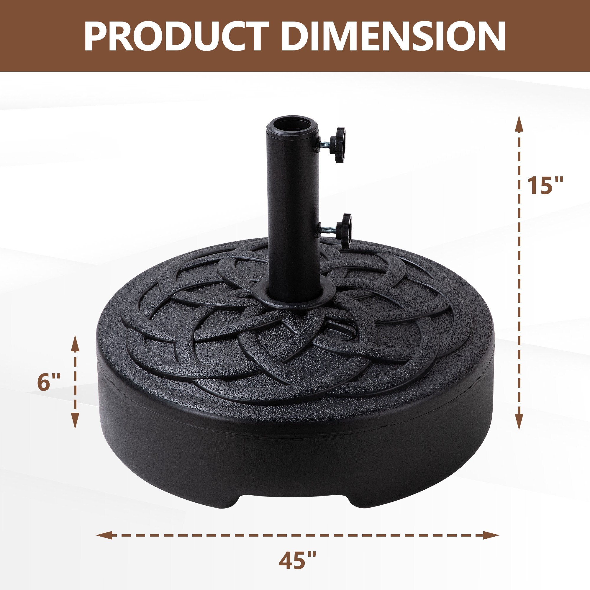 AHIOU HOME ZAAHG-P195470UB Umbrella-Bases - View #4
