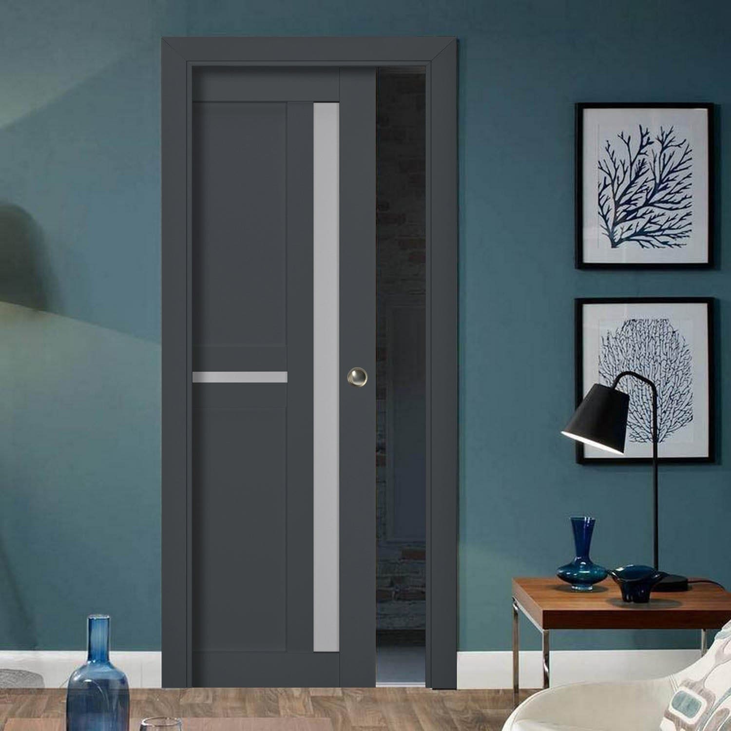 SARTODOORS VER7288SANT3684 Slab-Doors - View #3
