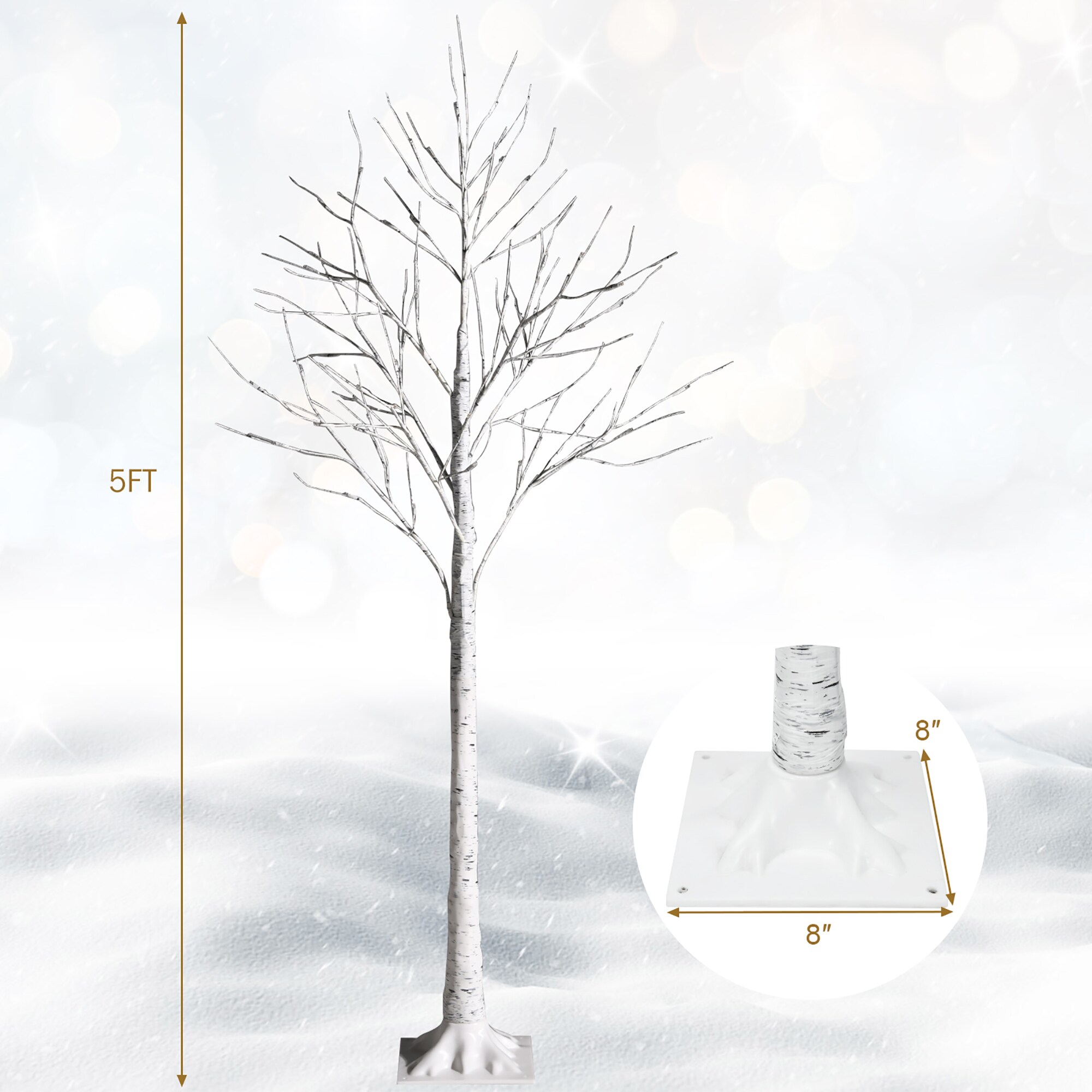 Costway CM23468US Artificial-Christmas-Trees - View #9