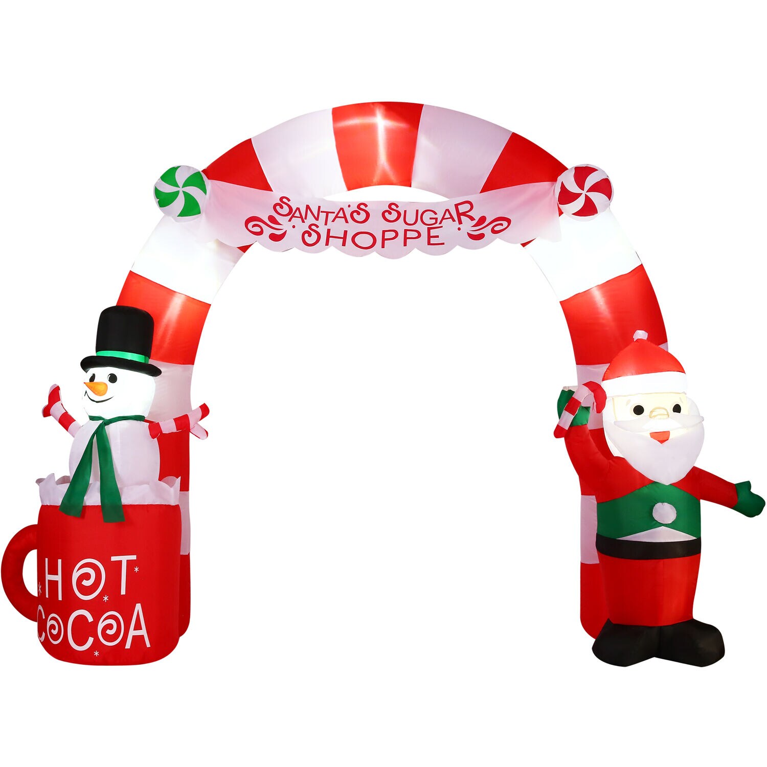 Fraser Hill Farm FHFXMASARCH091-L Christmas-Inflatables - View #7