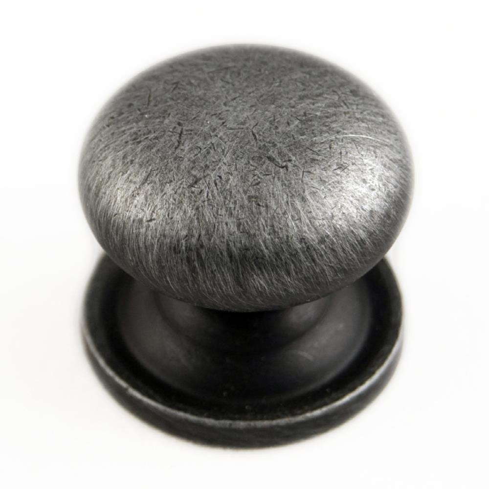 RK International CK 3217-ATDN Distressed nickel Round Transitional Cabinet Knob