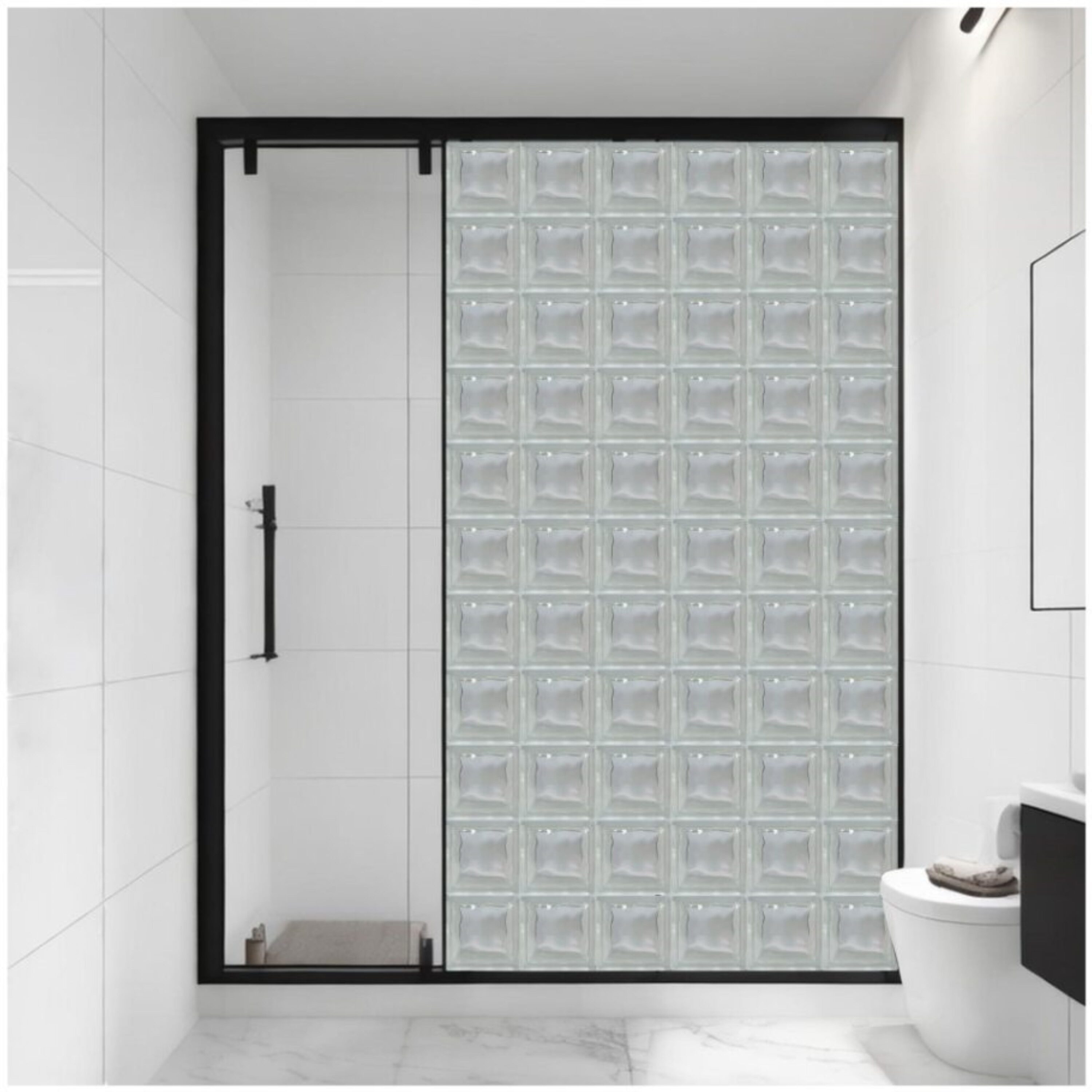 MULIA GLASS GBWAV883RB Glass-Block - View #2