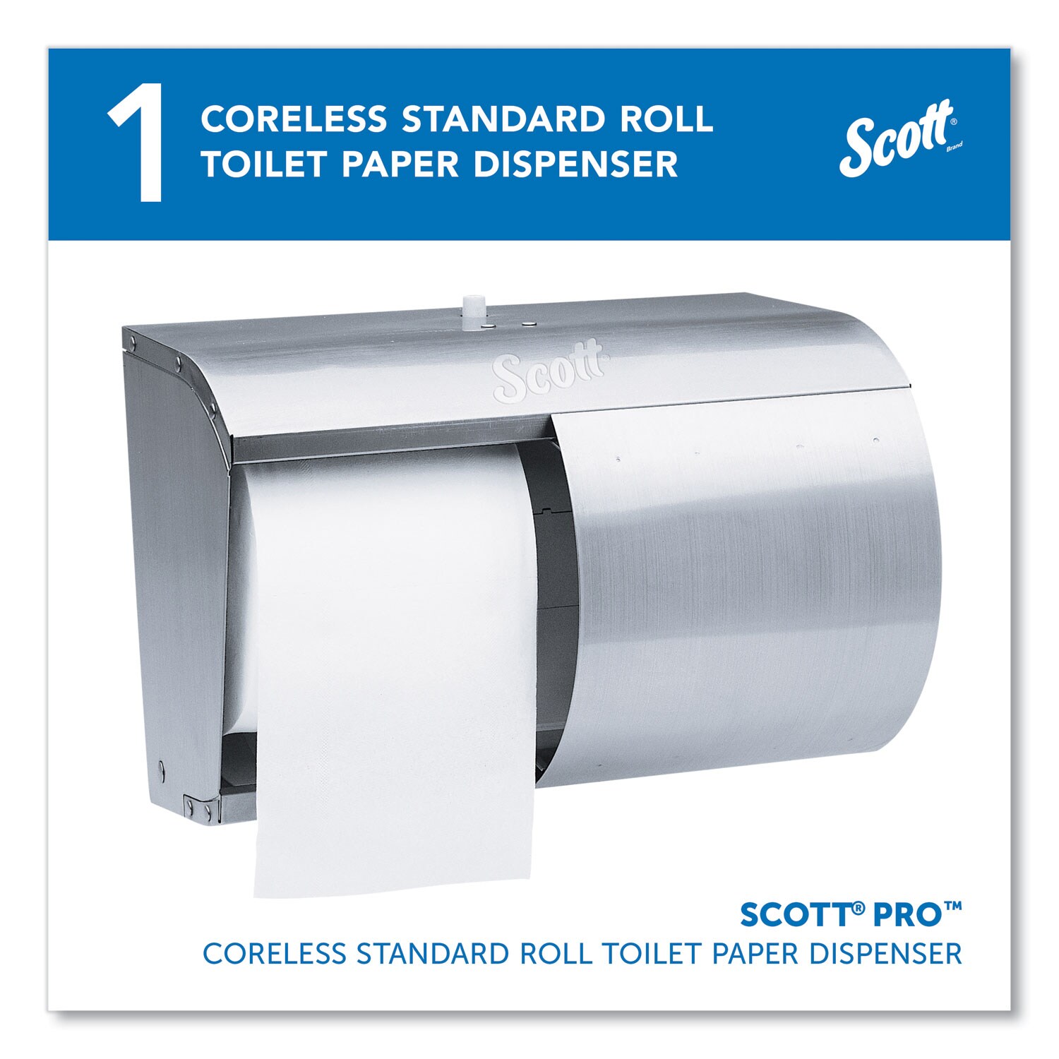SCOTT 09606 Comm-Toilet-Tissue-Dispensers - View #2