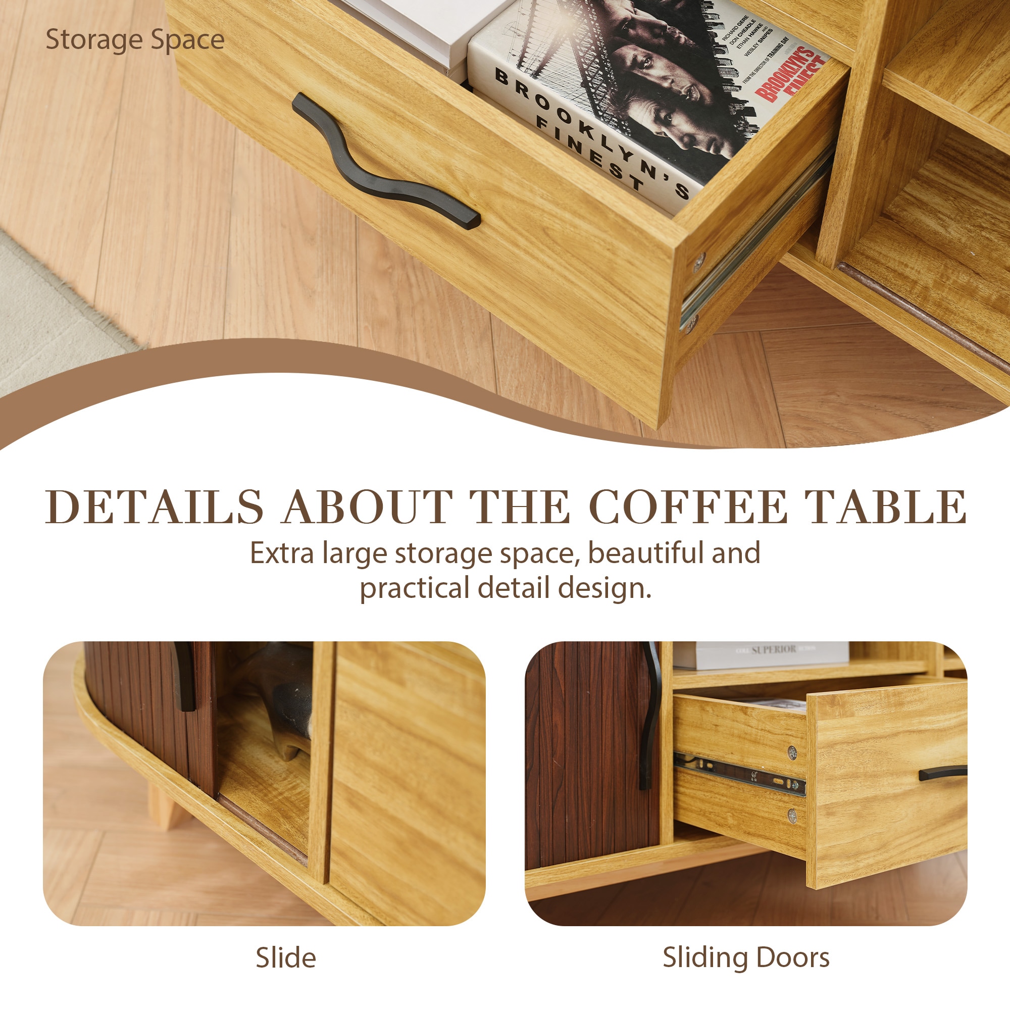 VOUA SAF-55PFLM-DM Tv-Stands - View #5