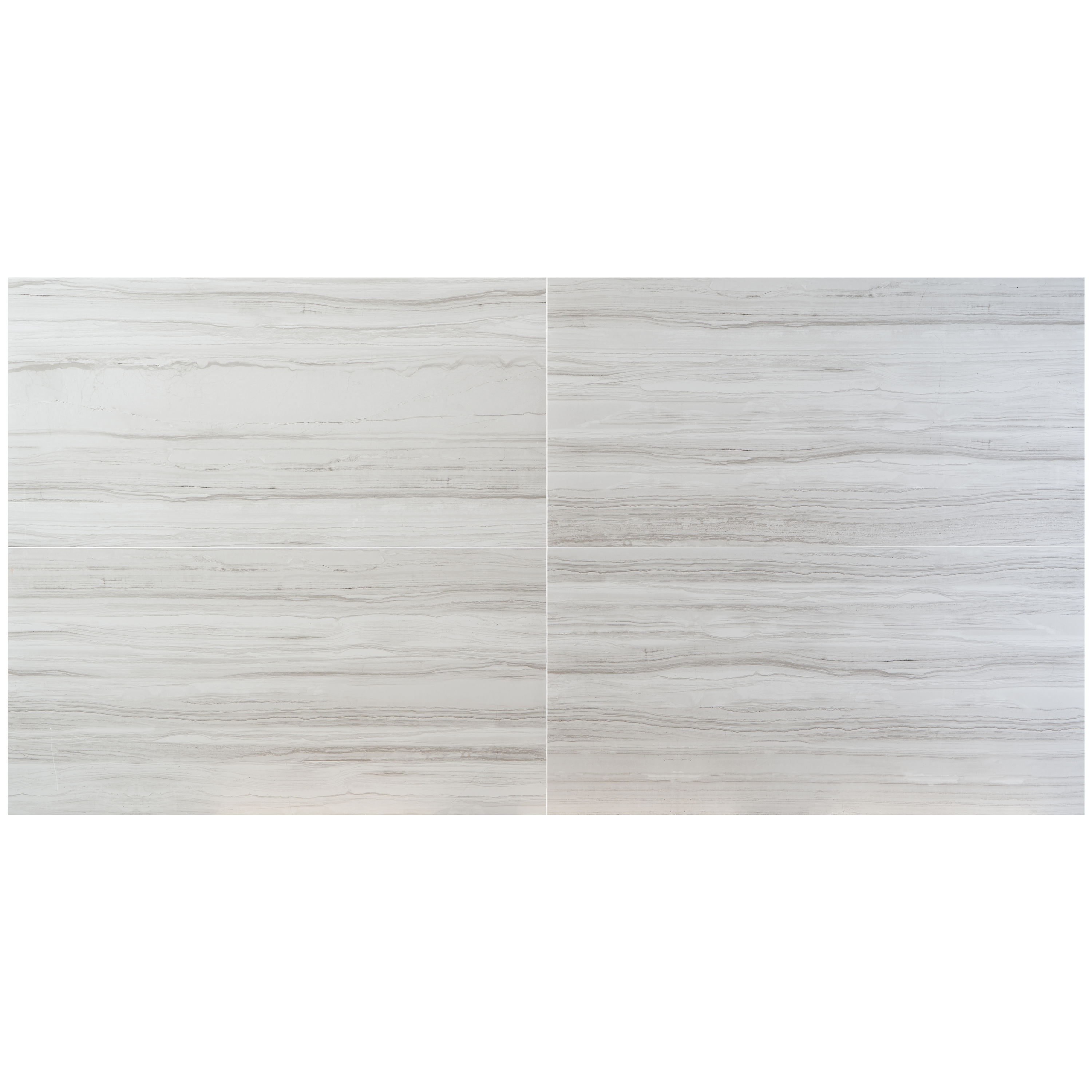Luminus White Polished Porcelain Large Format Tile