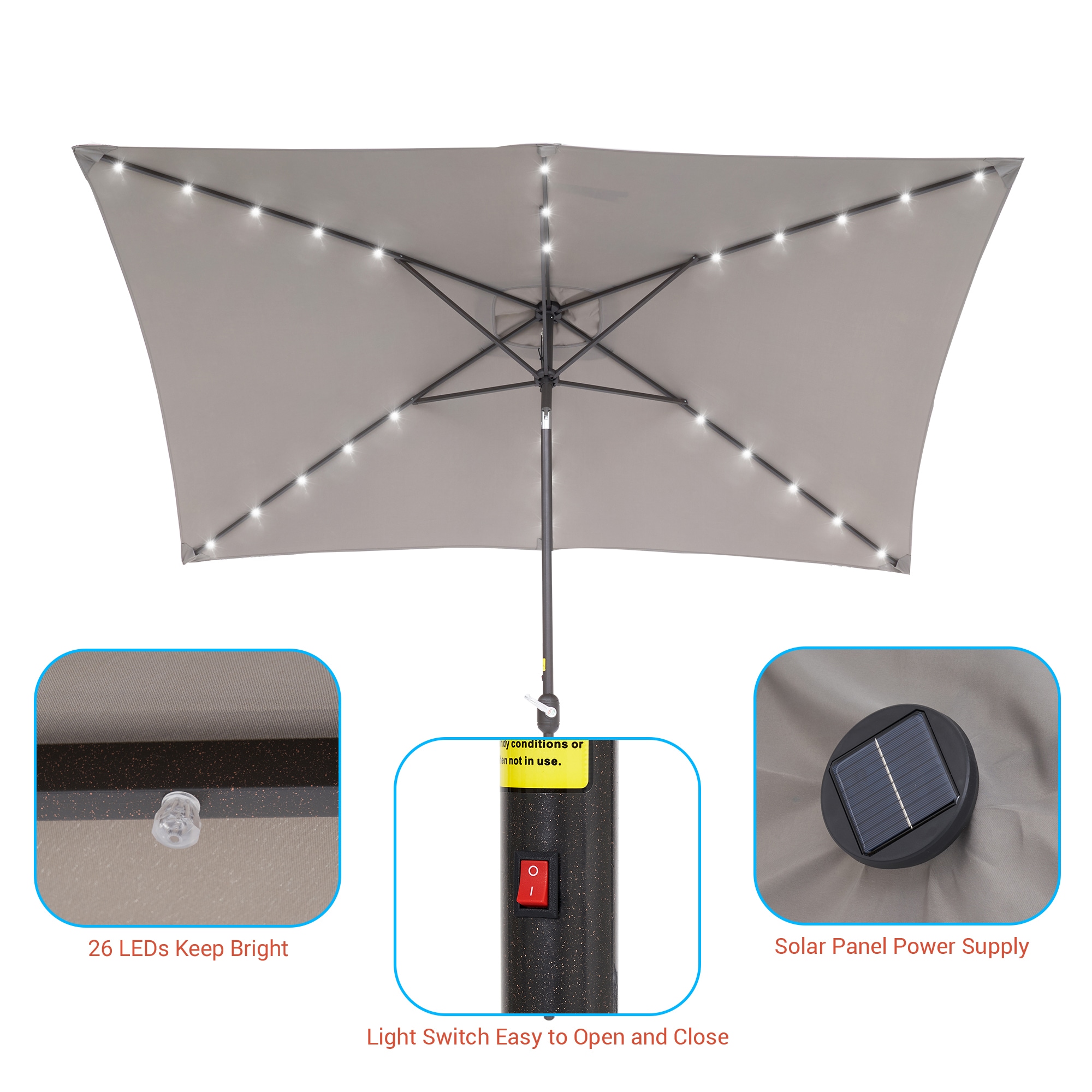 ACEGOSES LW-320G-LED Umbrellas-2 - View #3