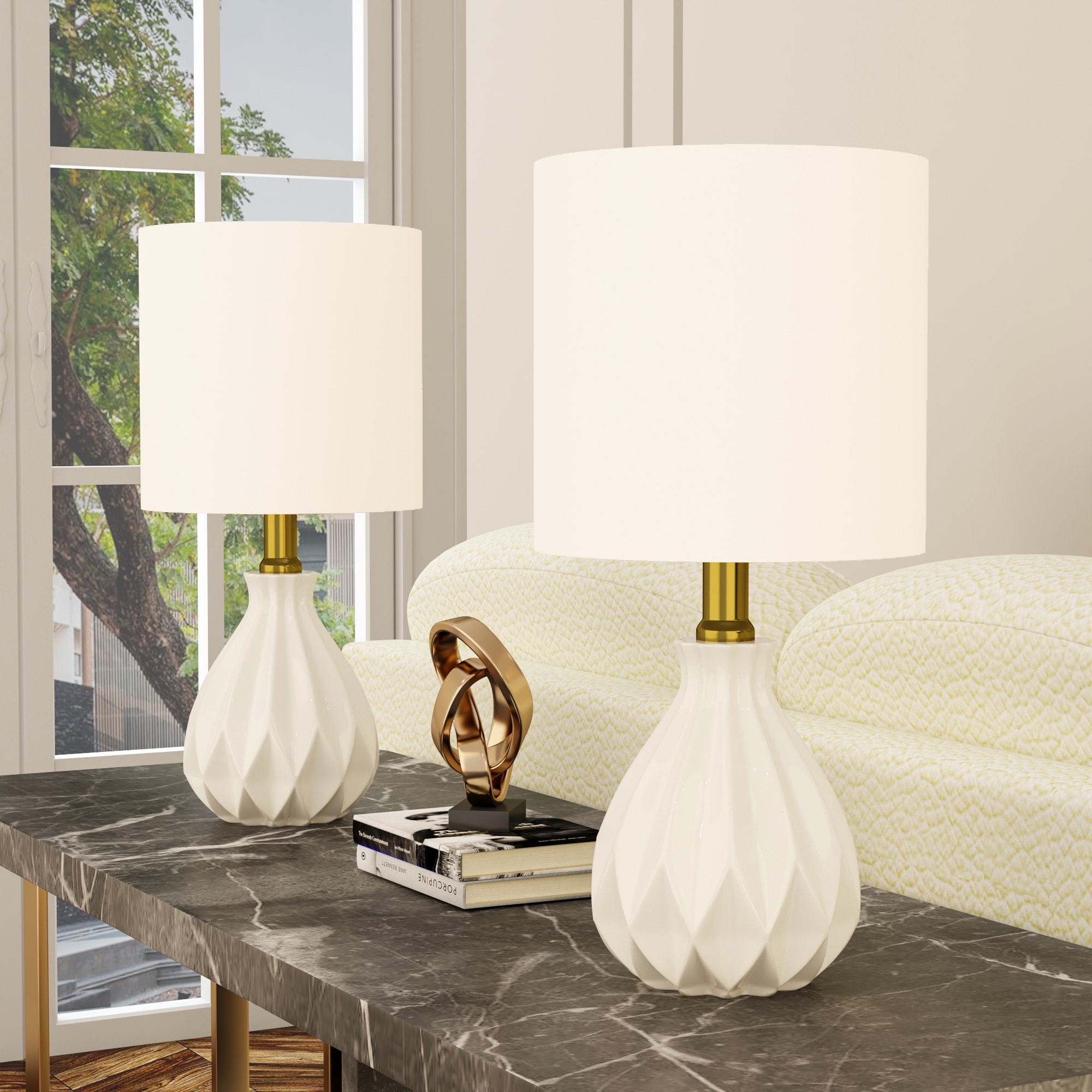 Maxax T158-WH Table-Lamps - View #5