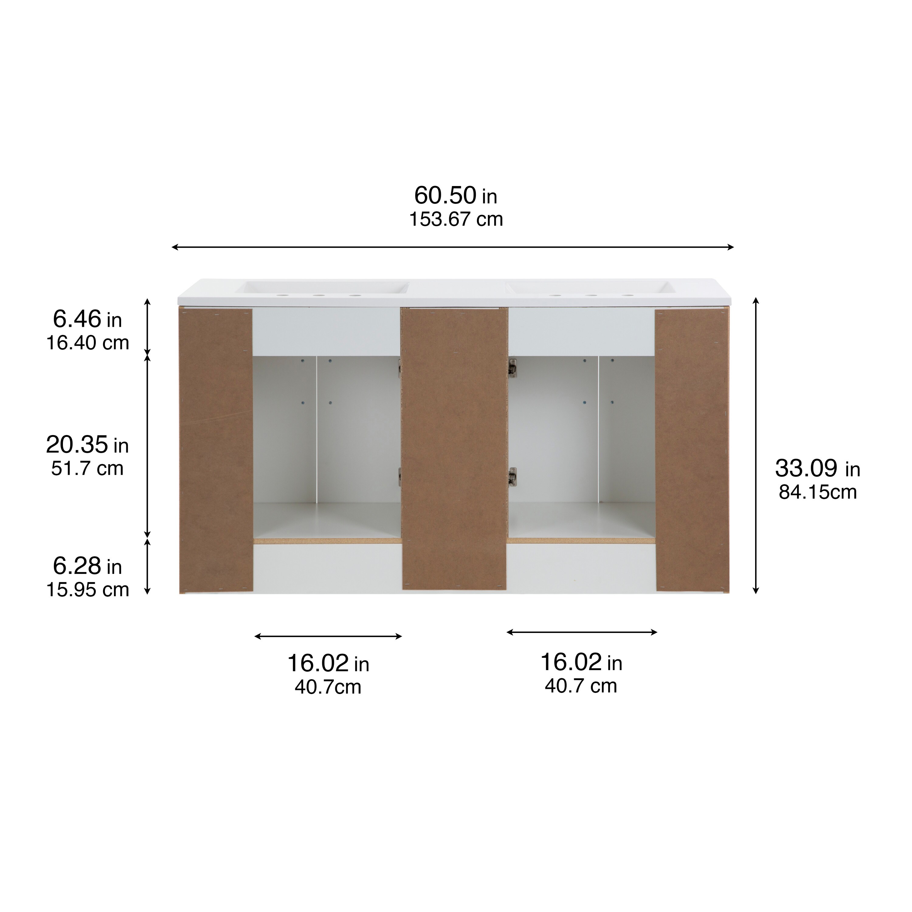Diamond NOW C60W30076 Bath-Vanity-Combo - View #4