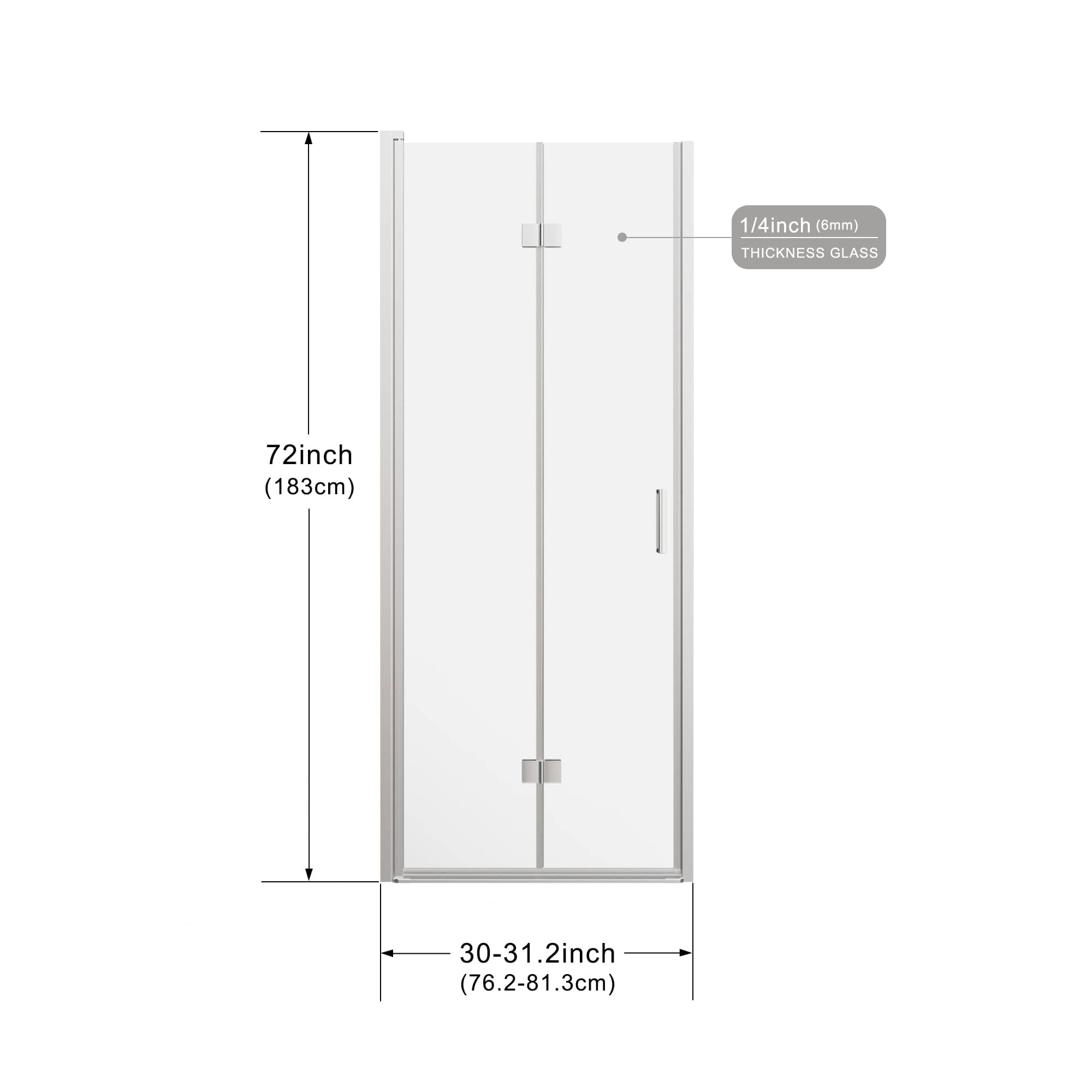 Dovelina FXLS0104-091622 Shower-Doors - View #3