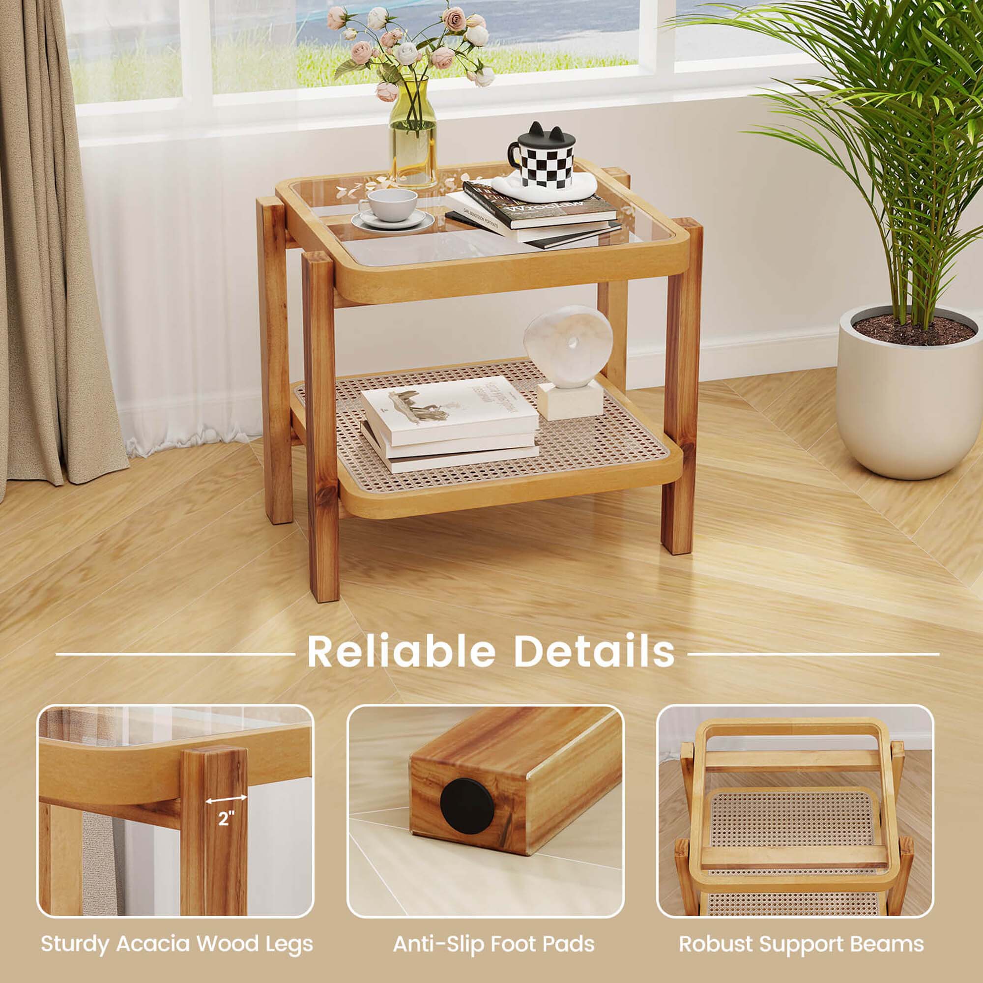 Costway HCST04754 End-Tables - View #3