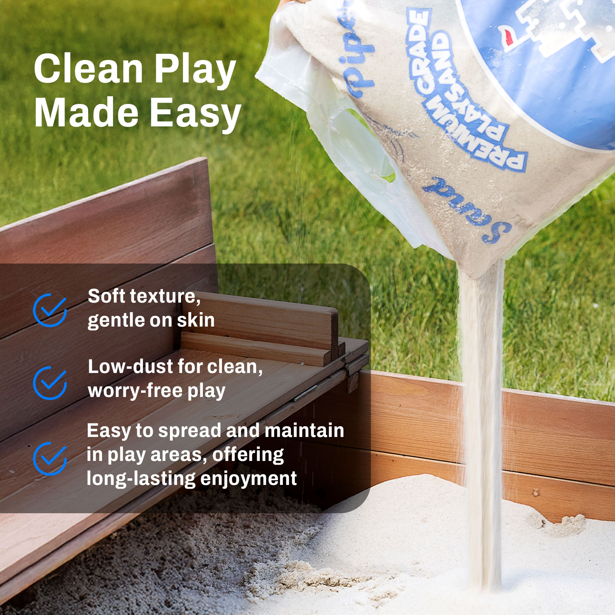 Sandpiper 5 X 50LBPLAYSAND Play-Toys - View #4