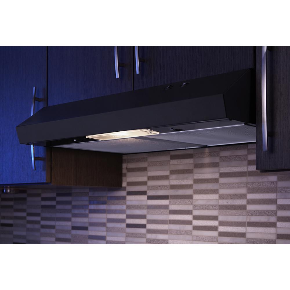 30 inch Island Range Hood thermomate 350 CFM Black Stainless Steel St