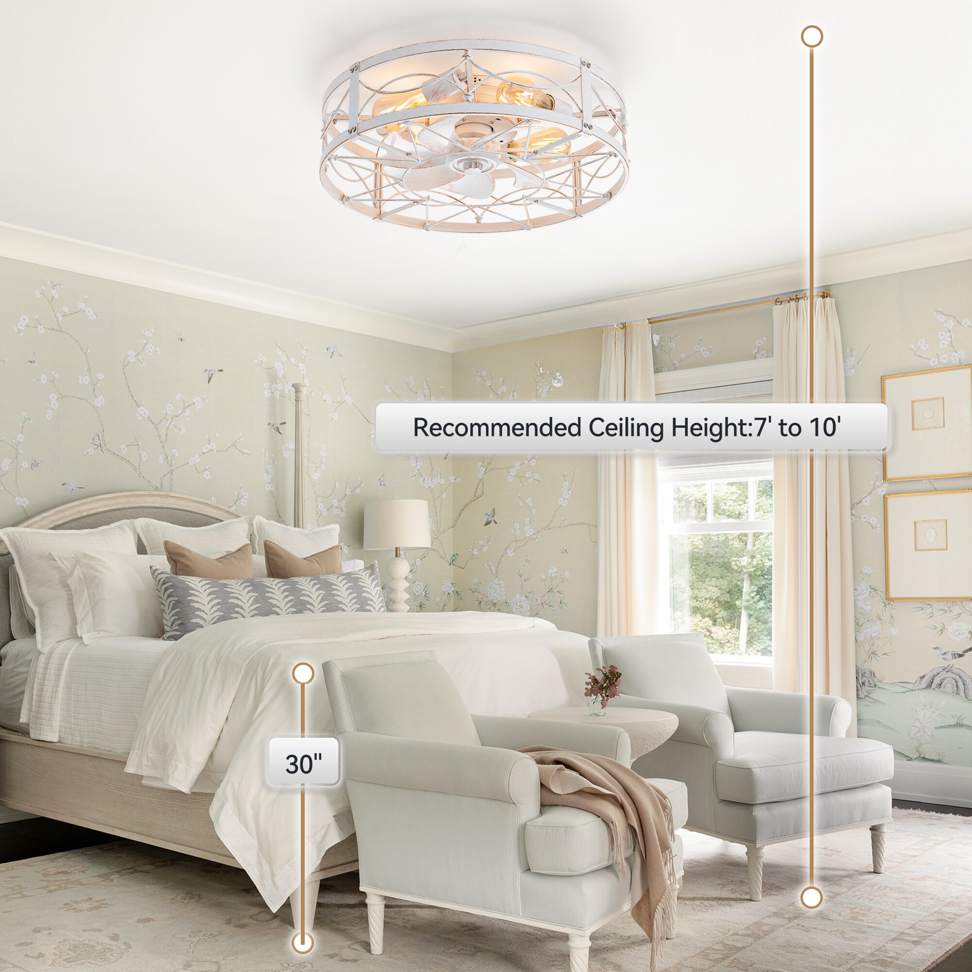 Breezary 35052-WG Ceiling-Fans - View #8