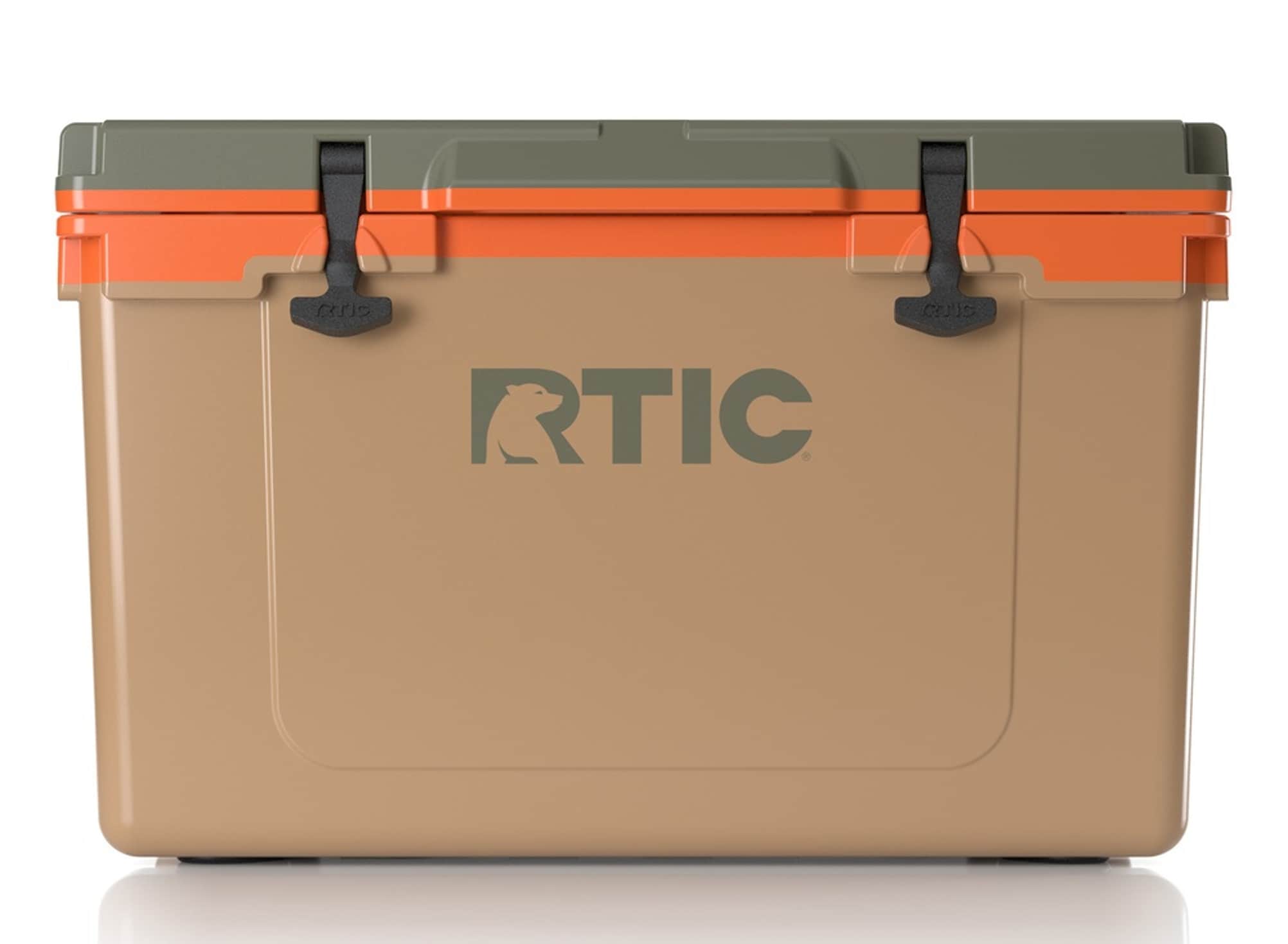 RTIC 52 Quart Ultra-Light Hard Cooler, White & Grey