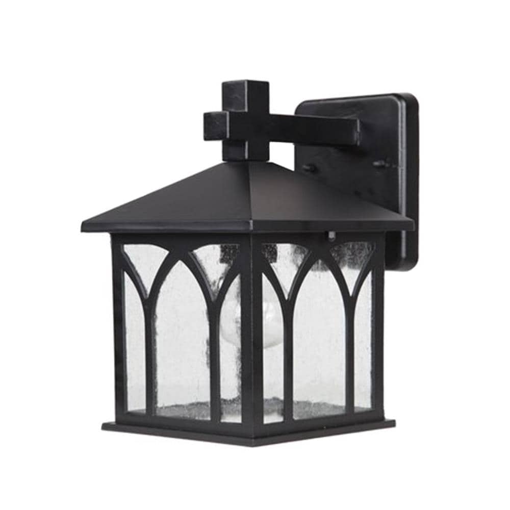 Acclaim Lighting 5002BK Builder's Choice 1 -Light 11.5-in H Matte Black Hardwired Outdoor Wall Light