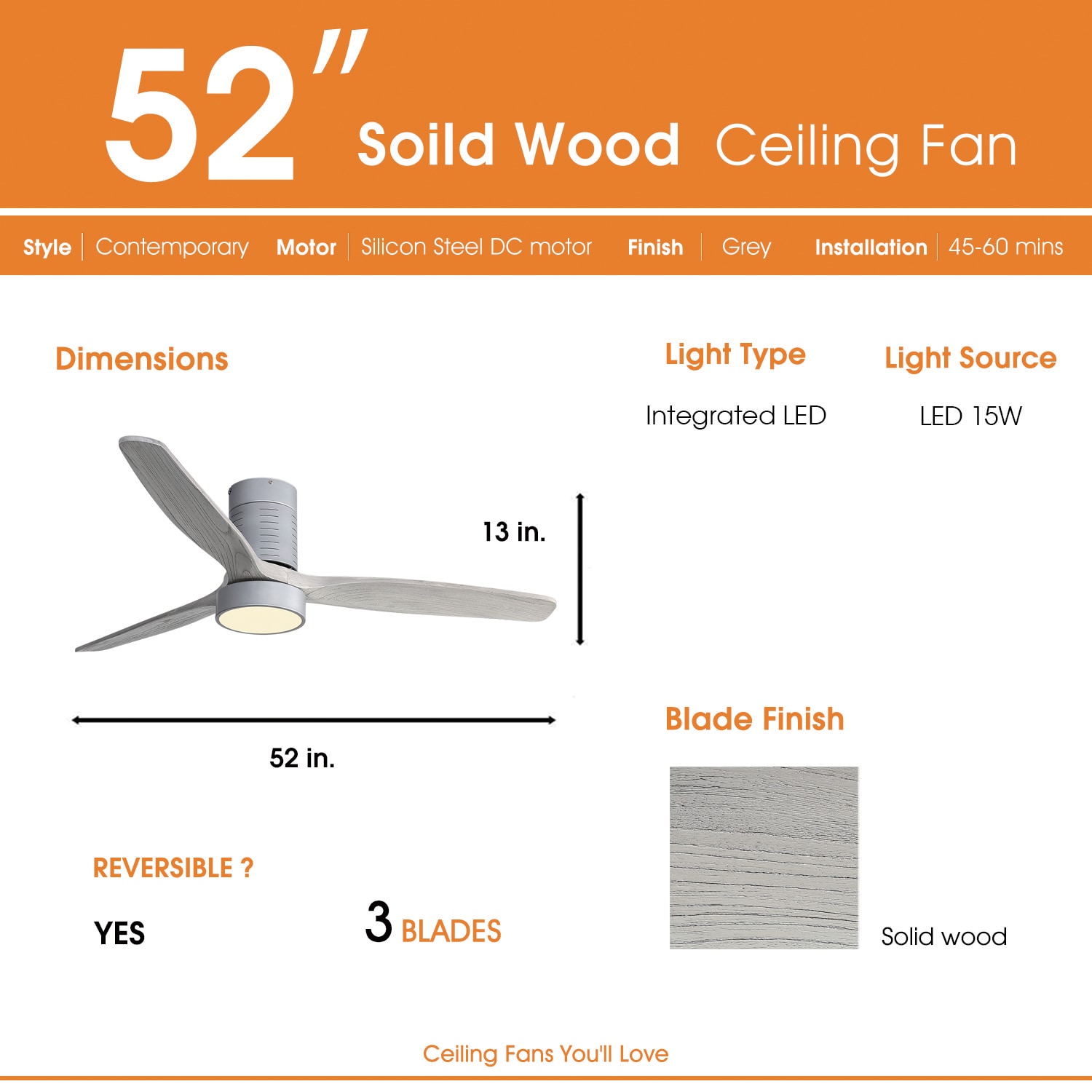 Maincraft D01-52245H Ceiling-Fans - View #6