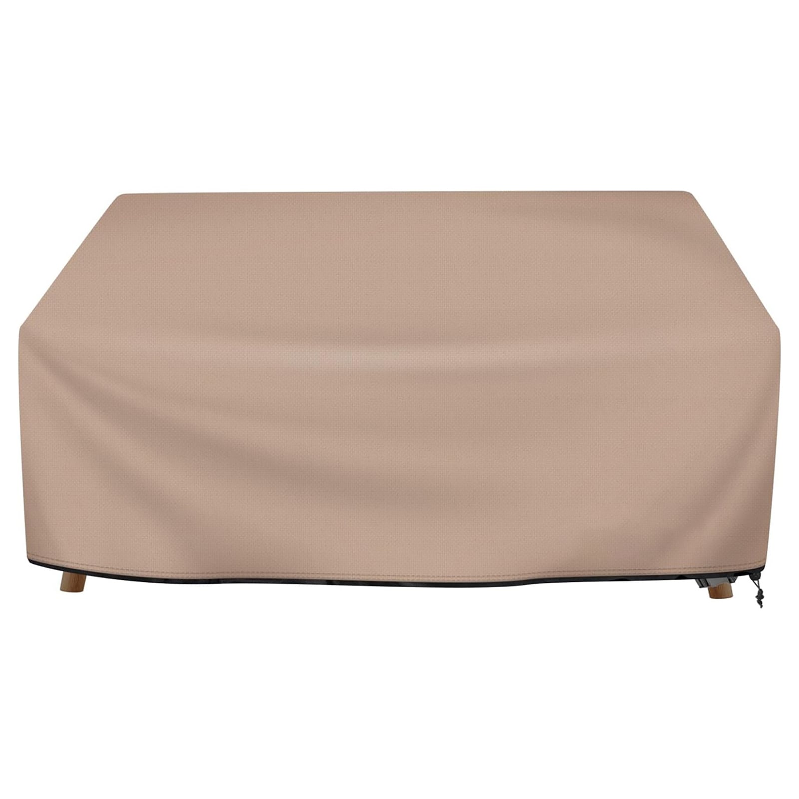 Misopily Waterproof Outdoor Sofa Bench Cover 62W x 40D x 35H Inch Heavy Duty 600D Polyester Fits Patio Loveseat or Deep Seat 1 Piece
