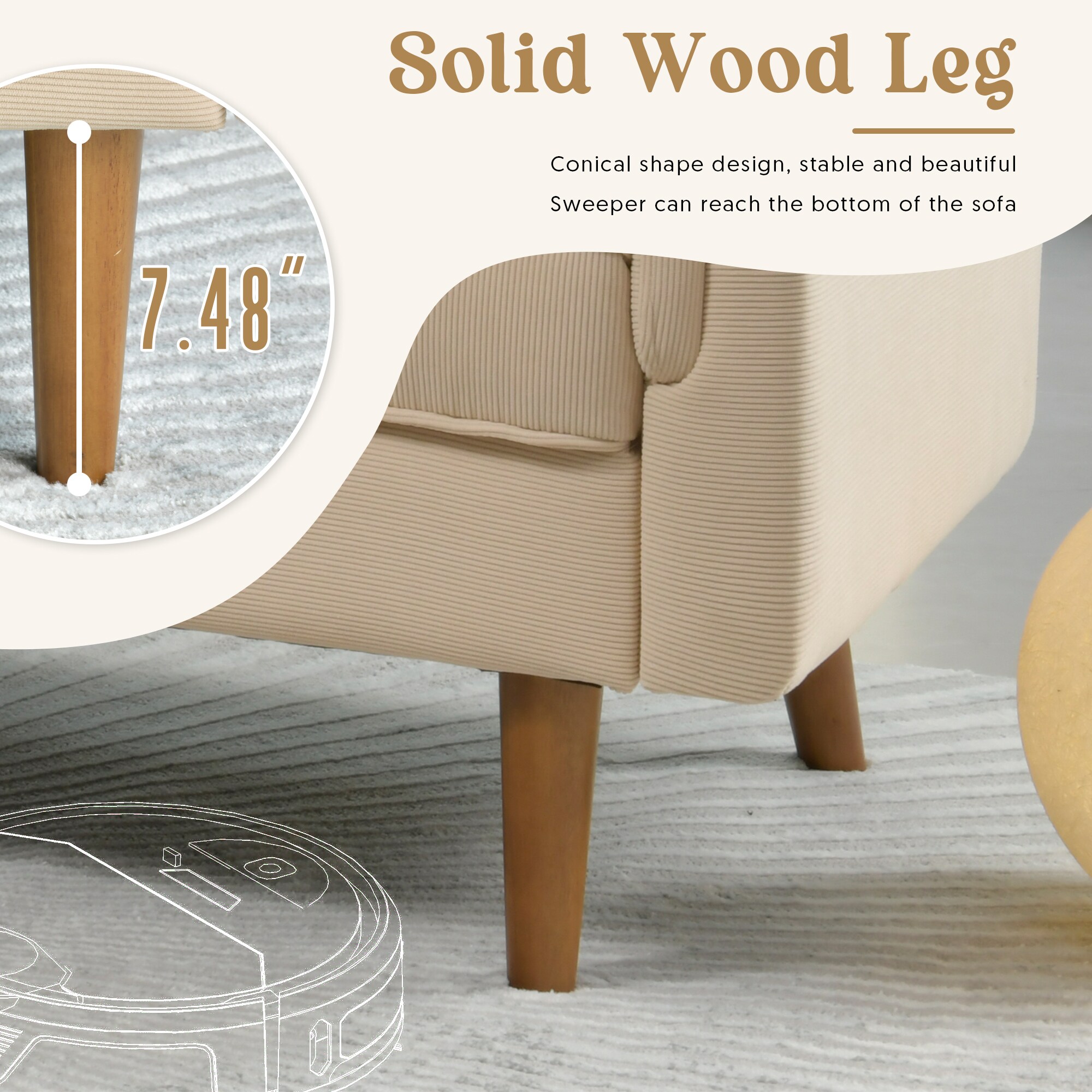 weaxty HMBGLS220 Sofas-Loveseats - View #8
