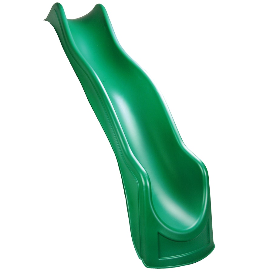 2-Piece Slide Plastic UV Resistant Scoop Design Surface Mounted Green Finish 