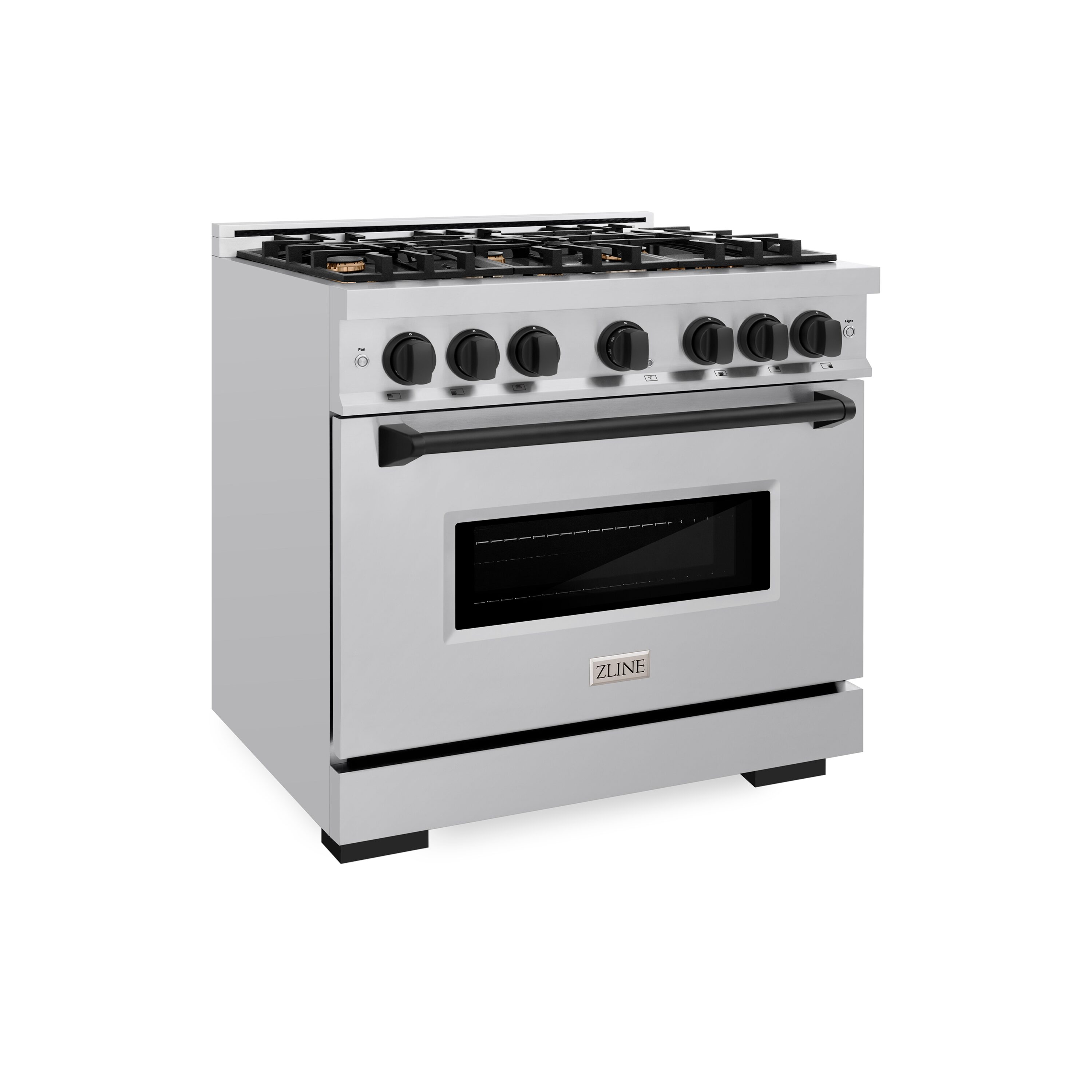 ZLINE KITCHEN & BATH CGRZ-36-MB Freestanding-Gas-Ranges - View #2