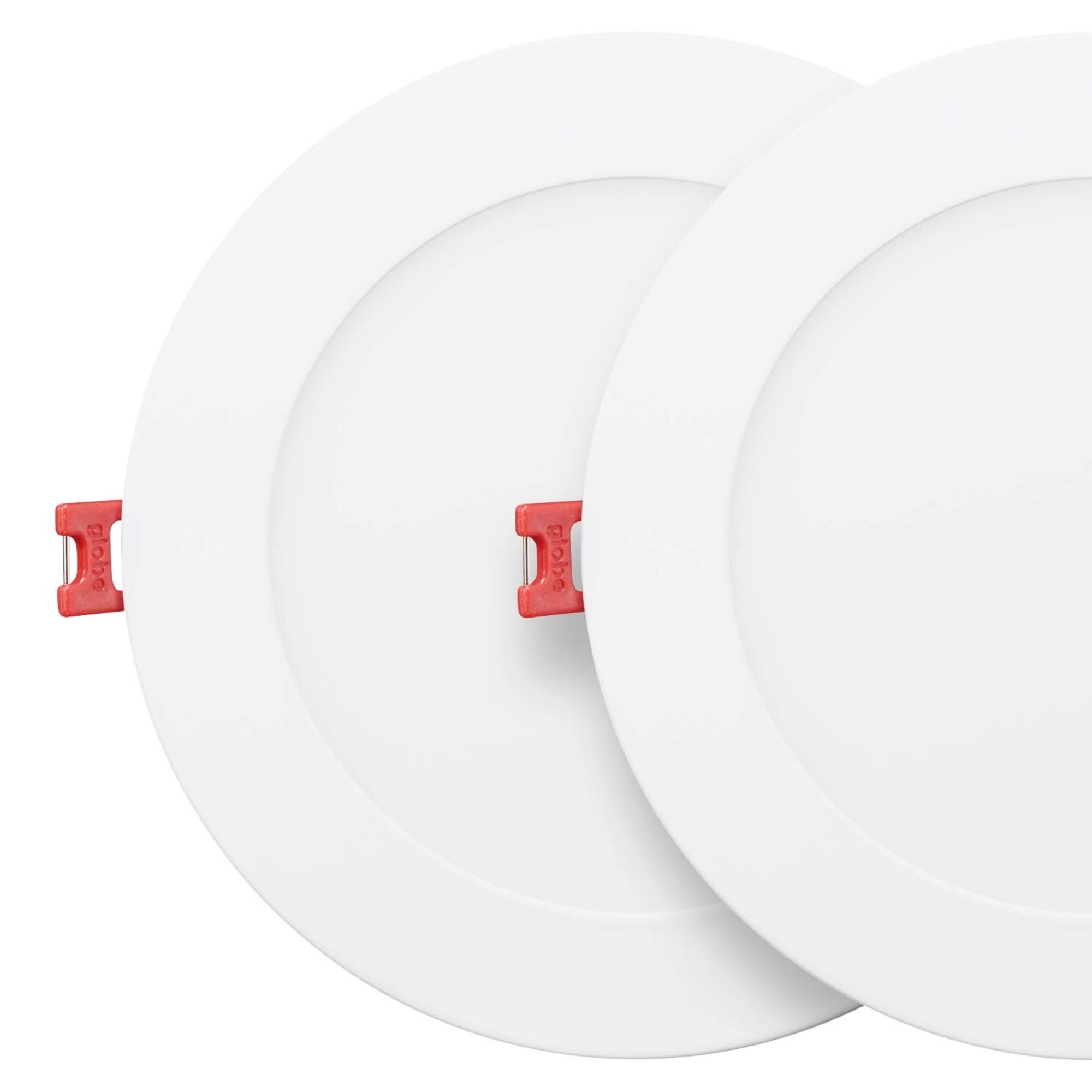 6'' White Ultra Slim LED Recessed Lighting Kit with Smart Control