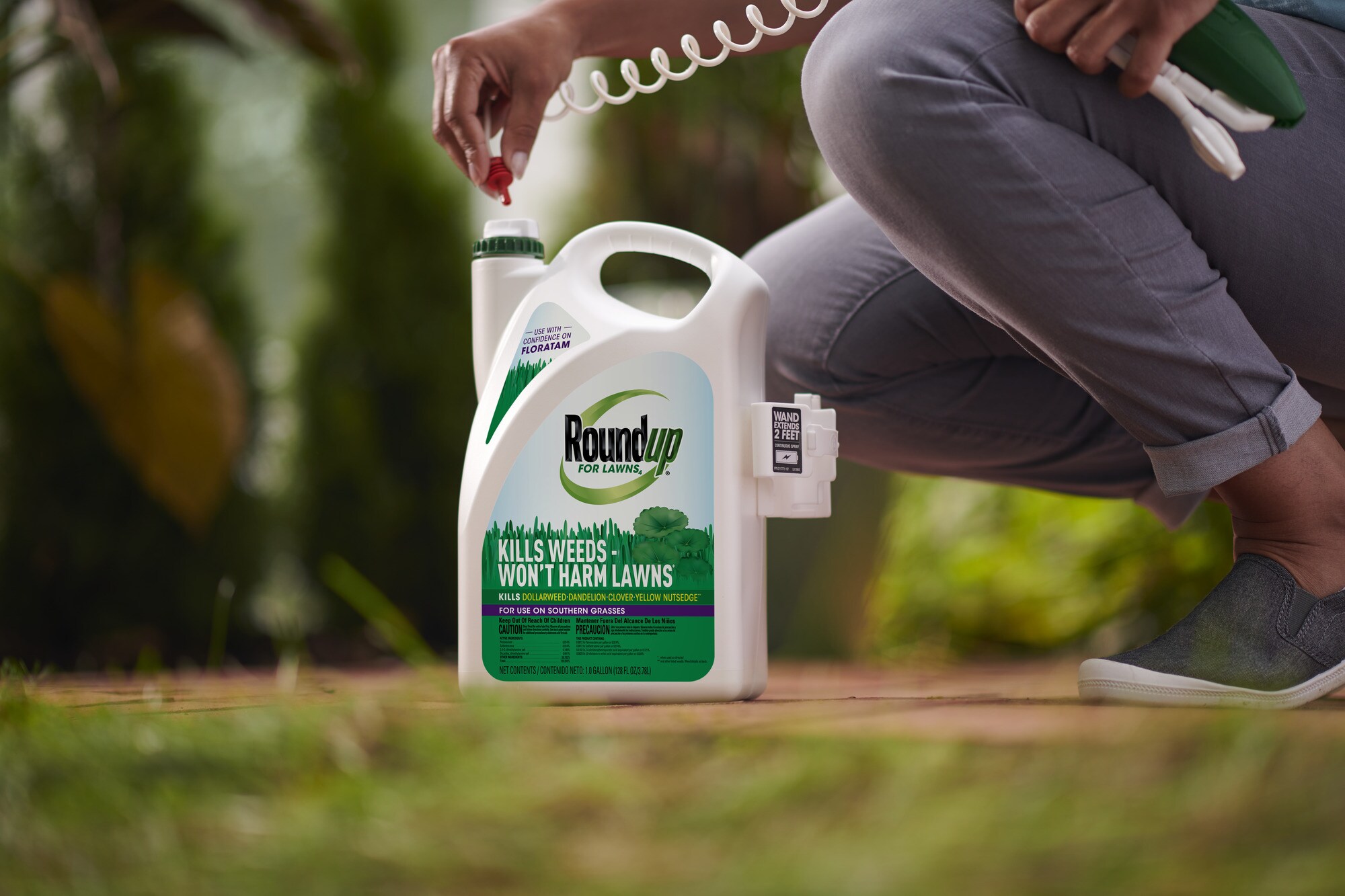 Roundup For Lawns4 Ready to Use Lawn Weed Killer in the Weed Killers