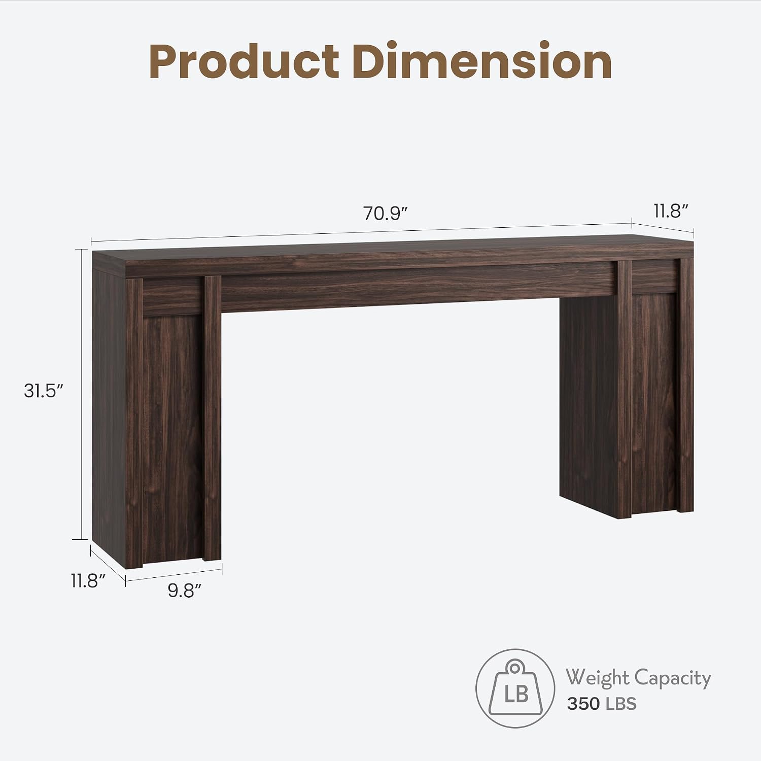 GAOMON CQC-RIMQN04XAXE Console-Sofa-Tables - View #2