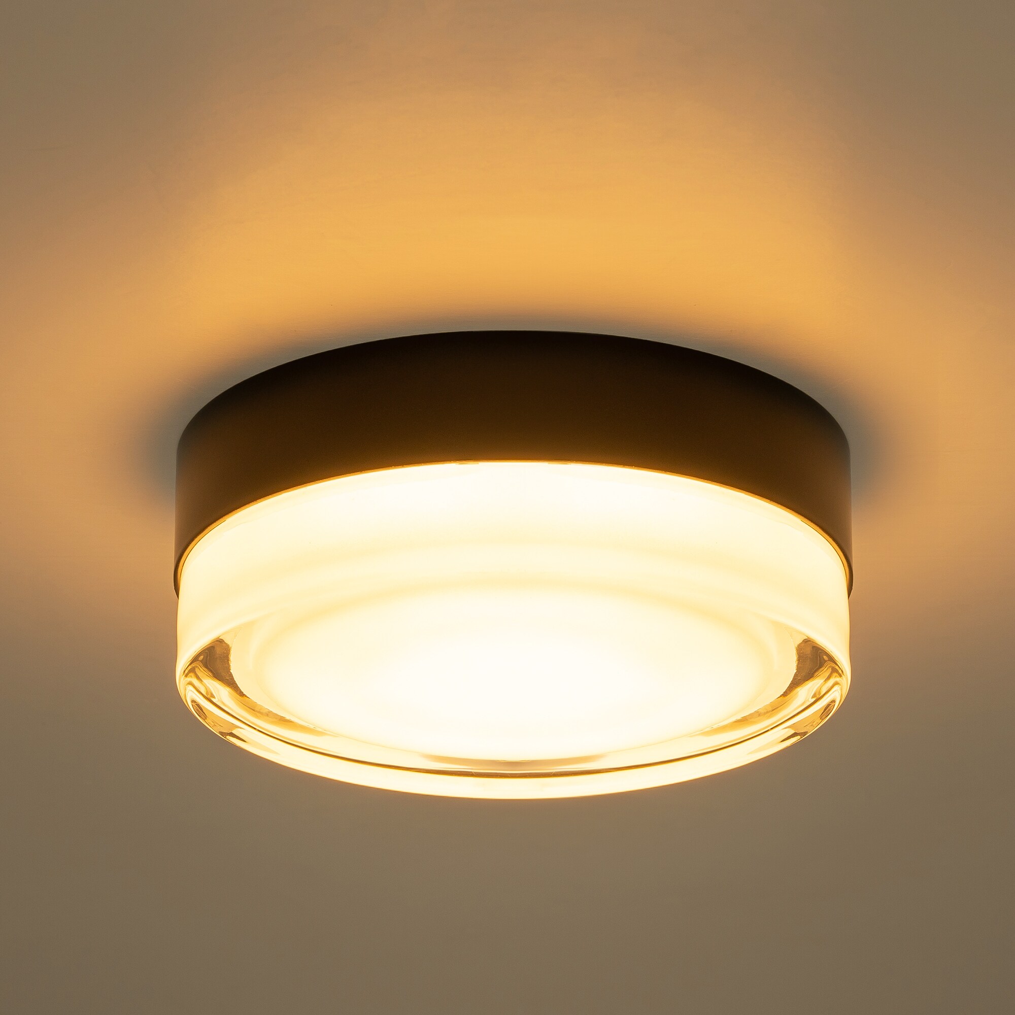 Gold 6-Light Sputnik Semi-Flush Mount Ceiling Fixture