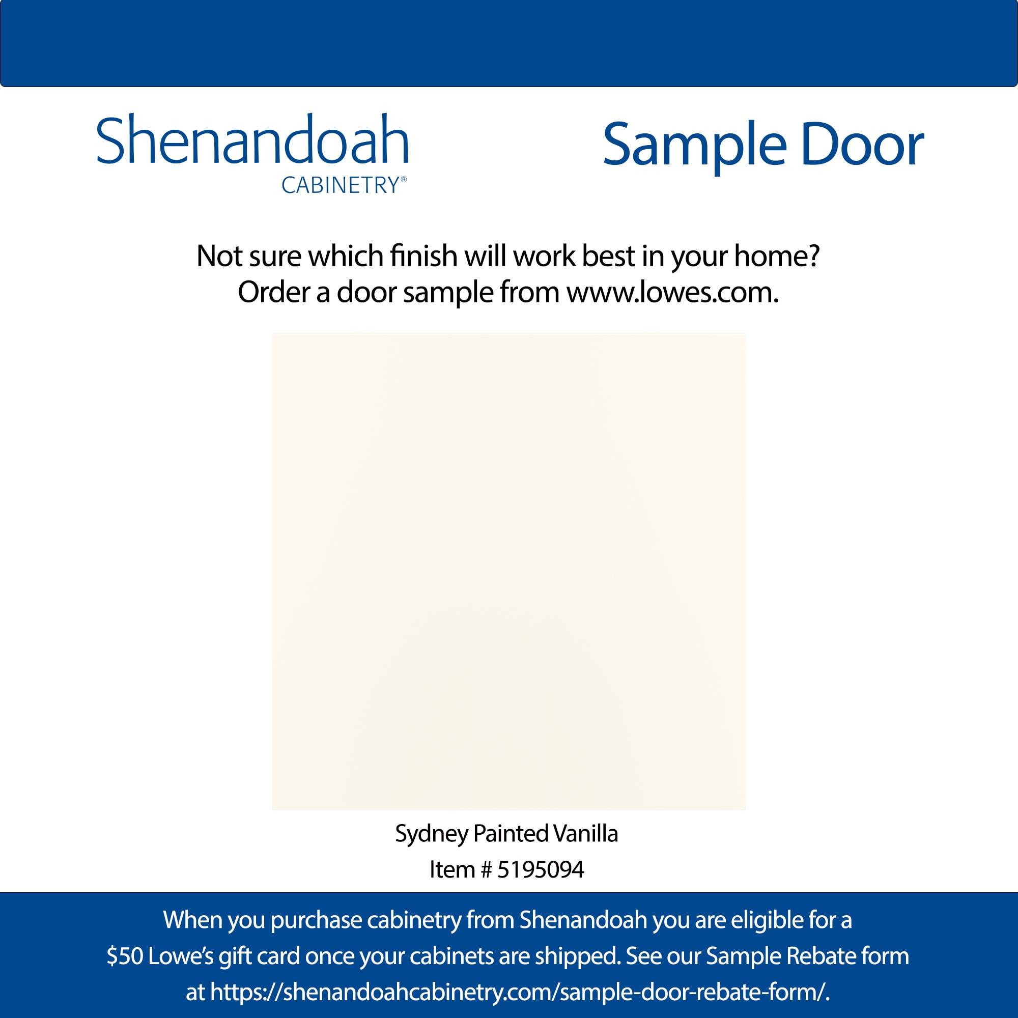 Shenandoah 97909 Cabinet-Samples - View #5