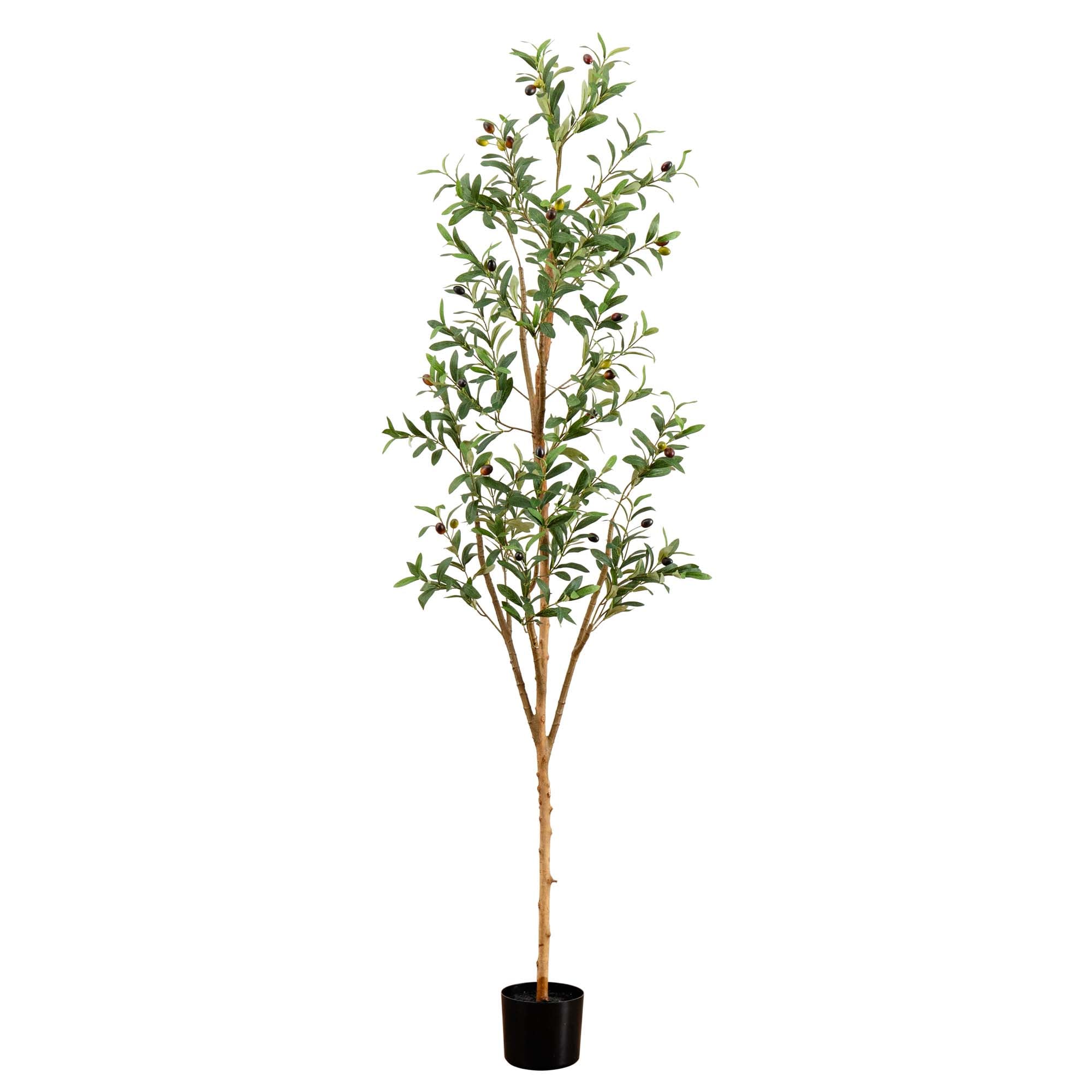 Nearly Natural T4647 72-in Green Indoor Floor Olive Artificial tree