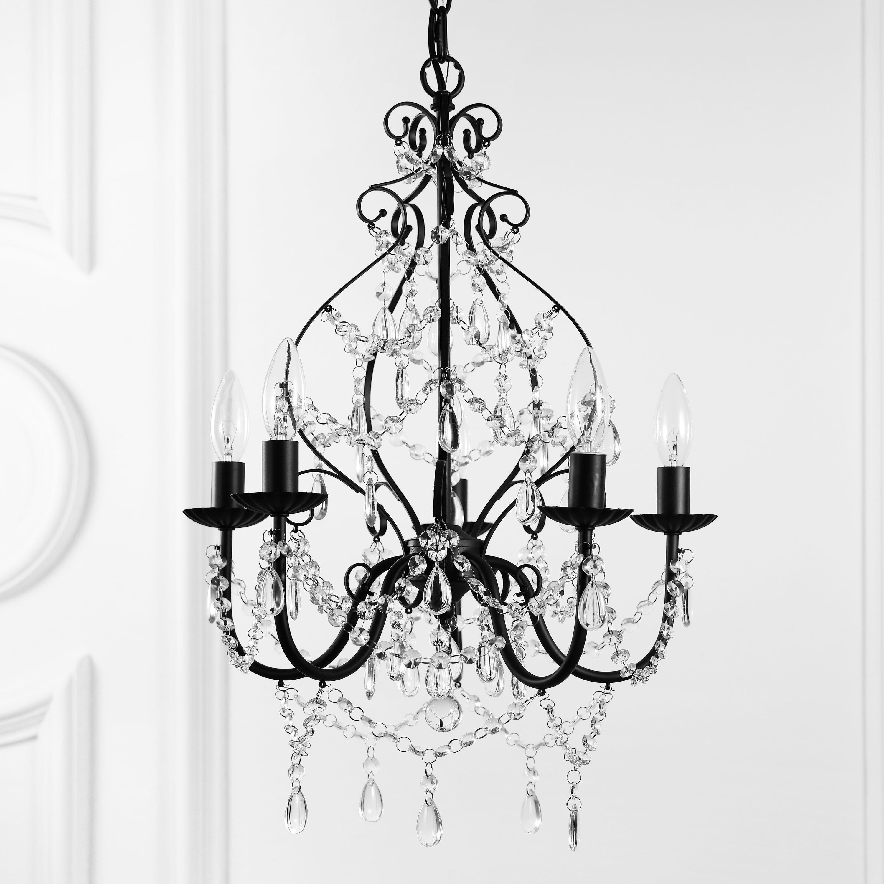 pottery barn paige chandelier