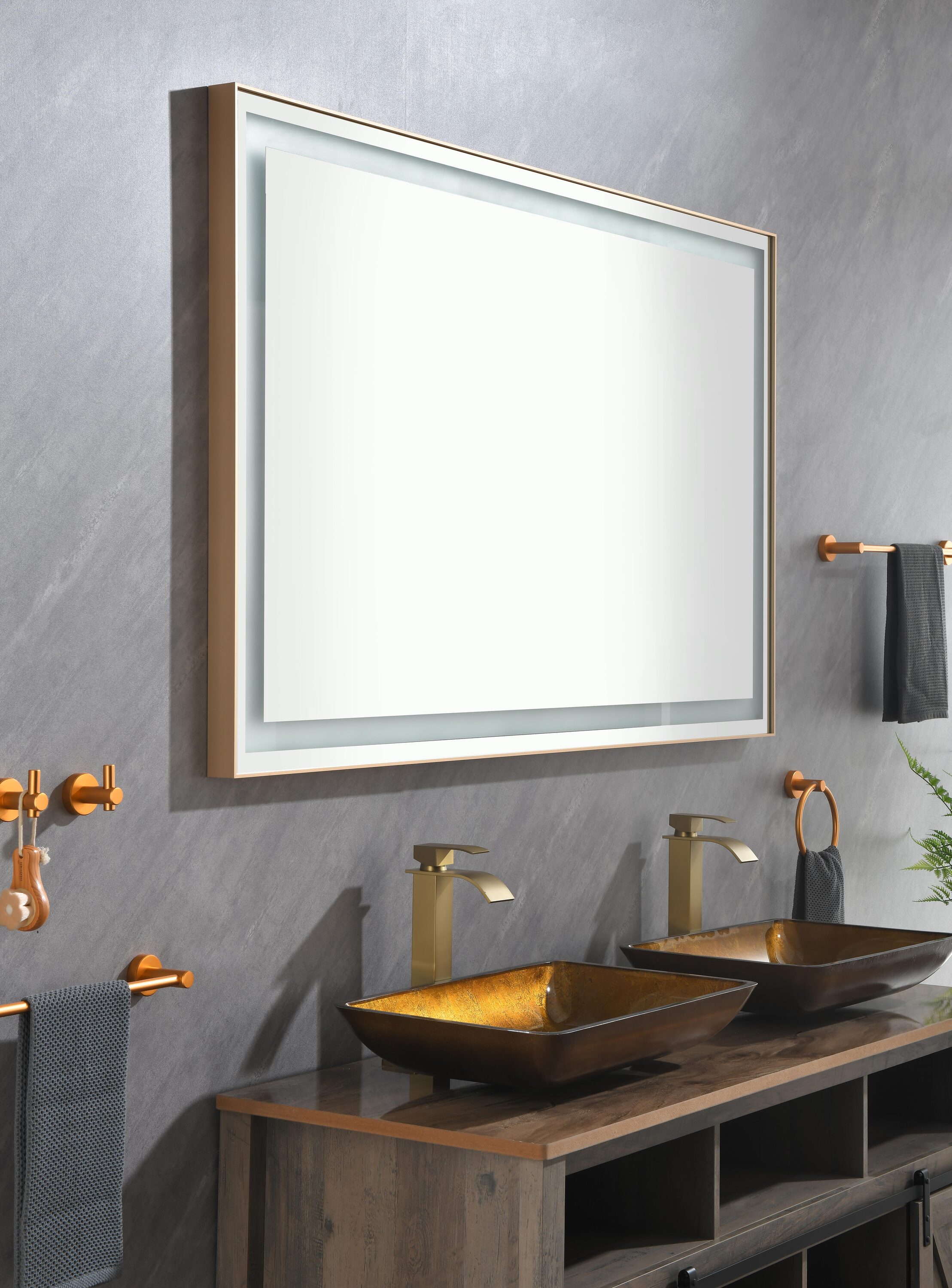 Vacolite KP-960BG Framed-Bath-Mirrors - View #5