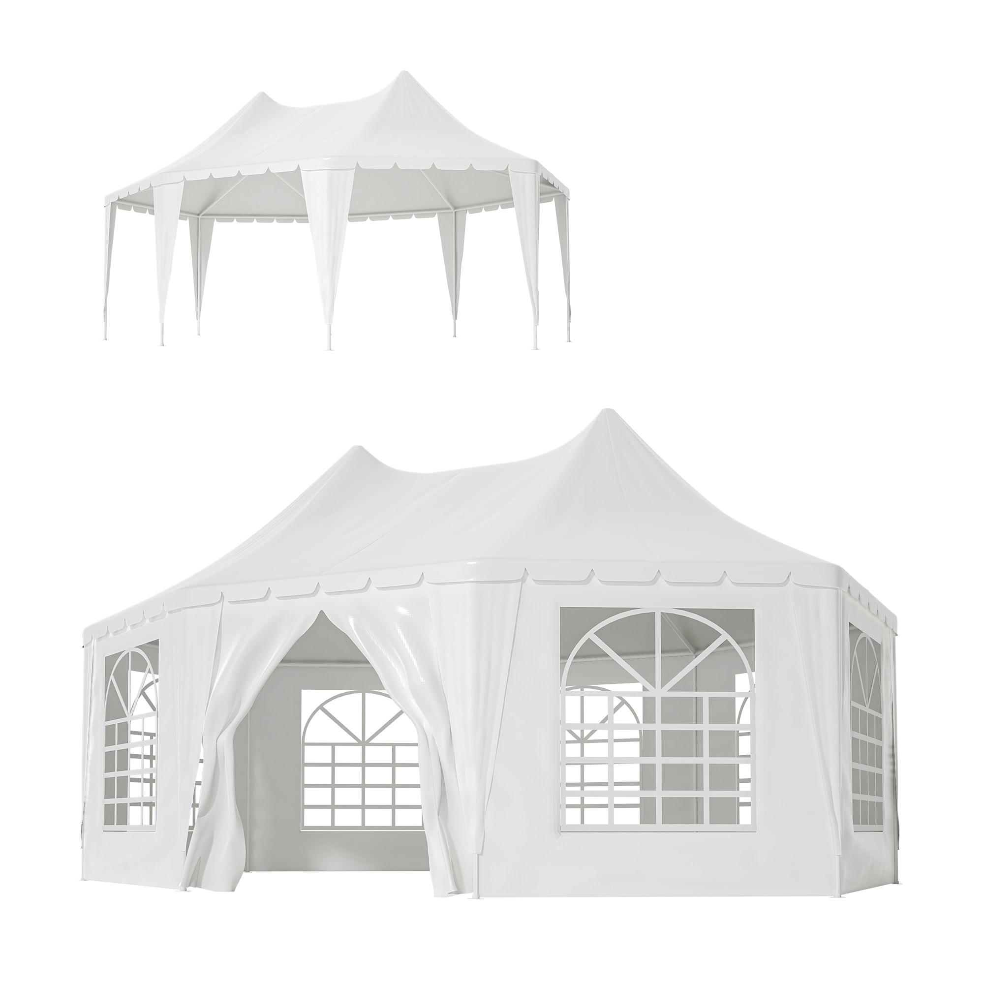 Damerin Z-GA25 Wood-Resin-Gazebos - View #6